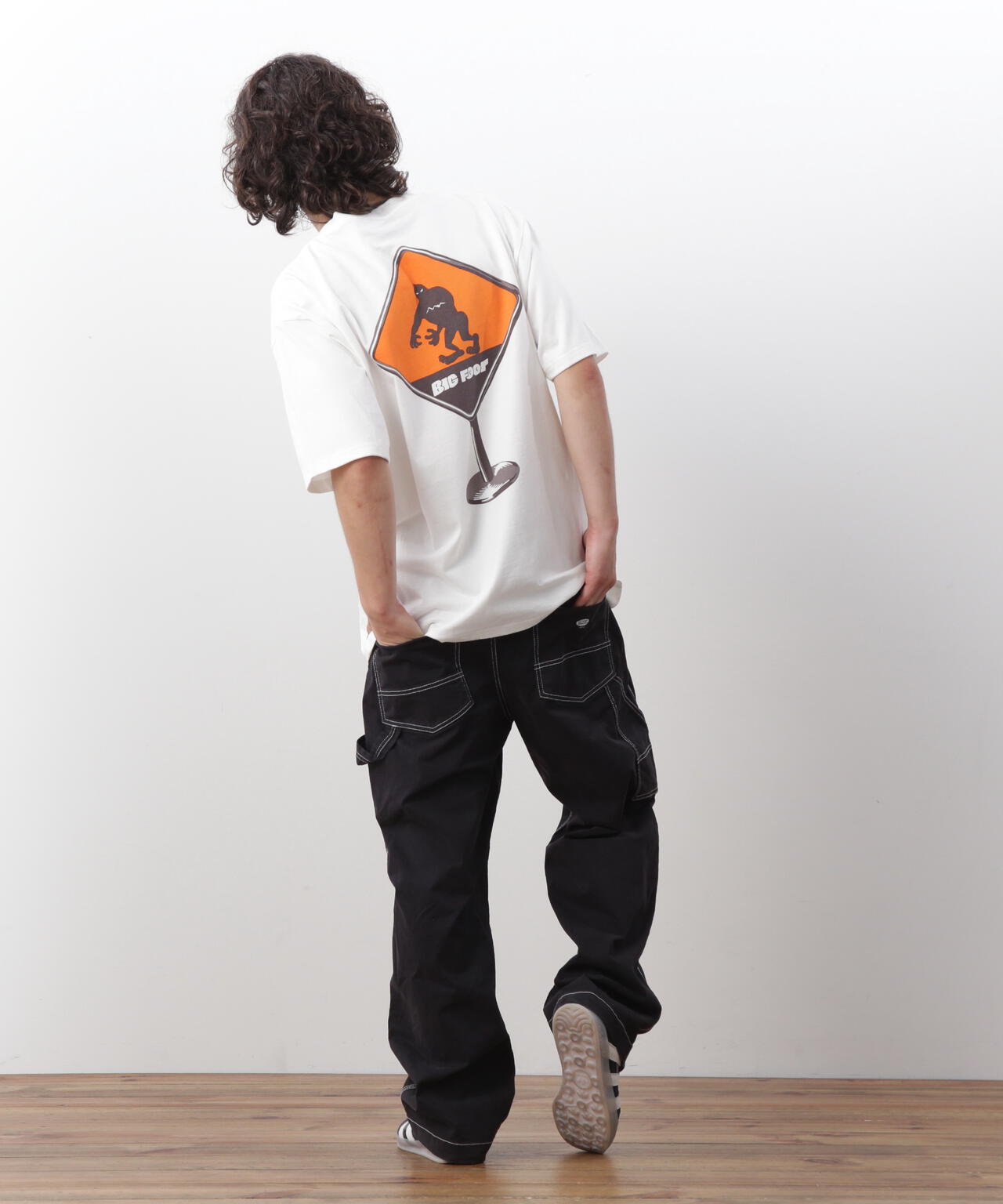 MANASTASH/マナスタッシュ/PUMICE TEE CAUTION!