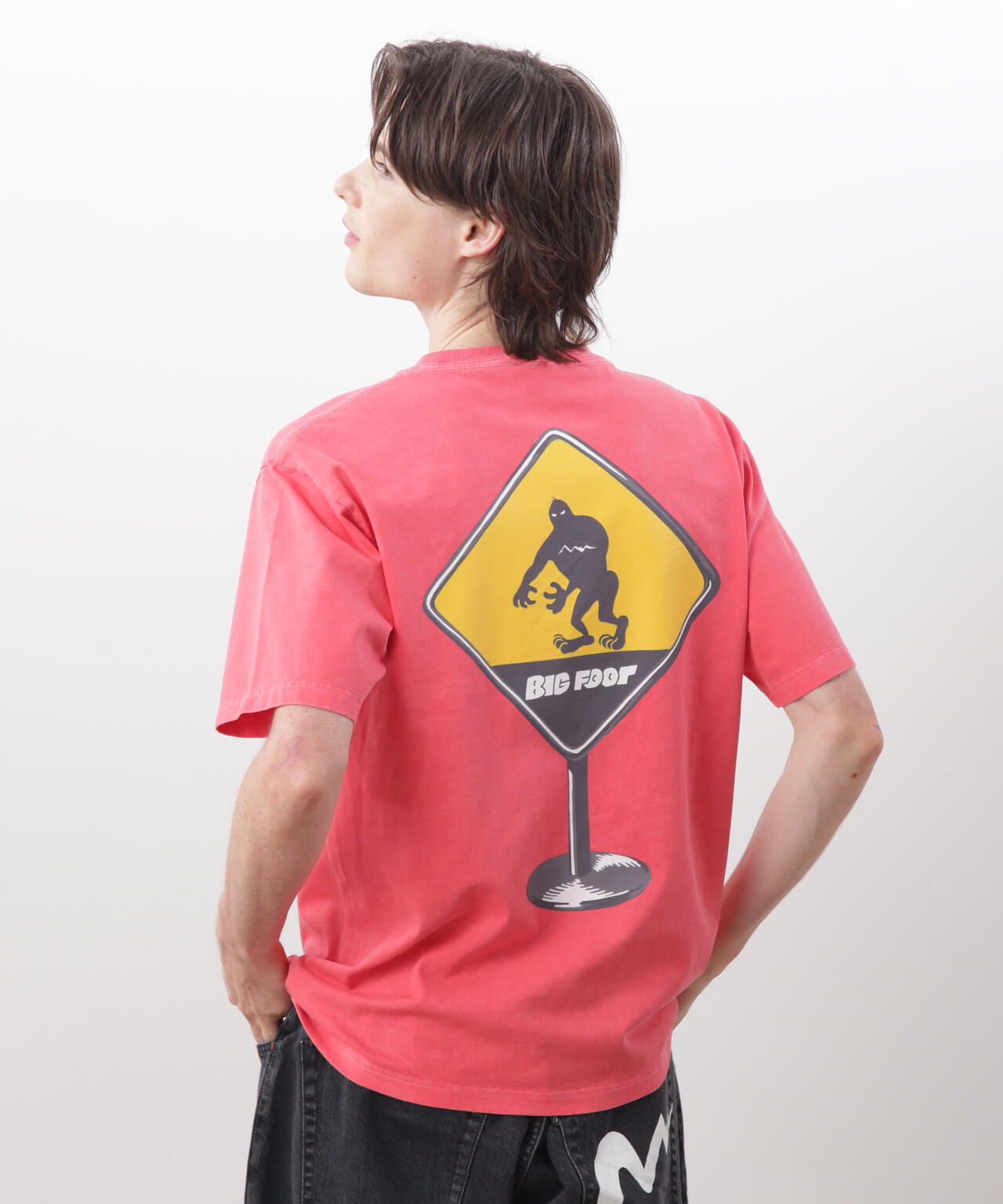 MANASTASH/マナスタッシュ/PUMICE TEE CAUTION!