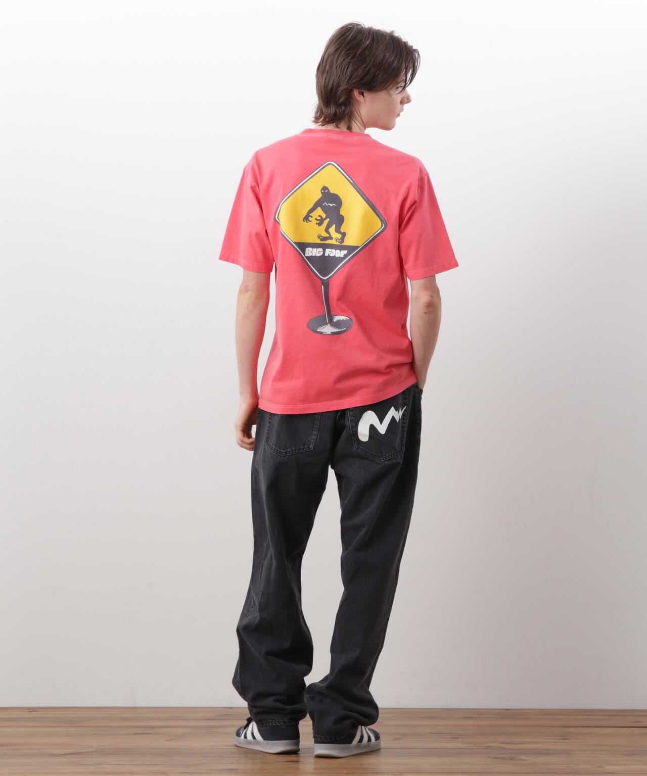 MANASTASH/マナスタッシュ/PUMICE TEE CAUTION!
