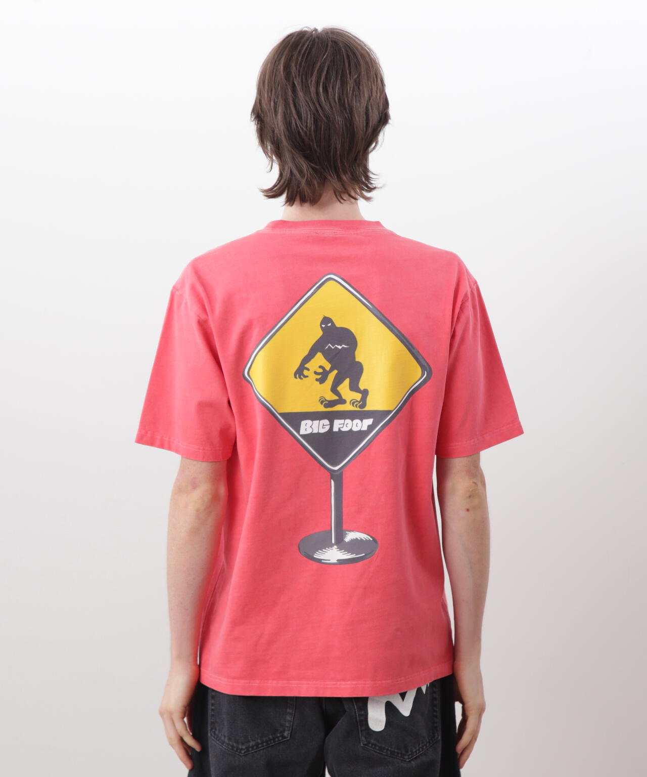 MANASTASH/マナスタッシュ/PUMICE TEE CAUTION!