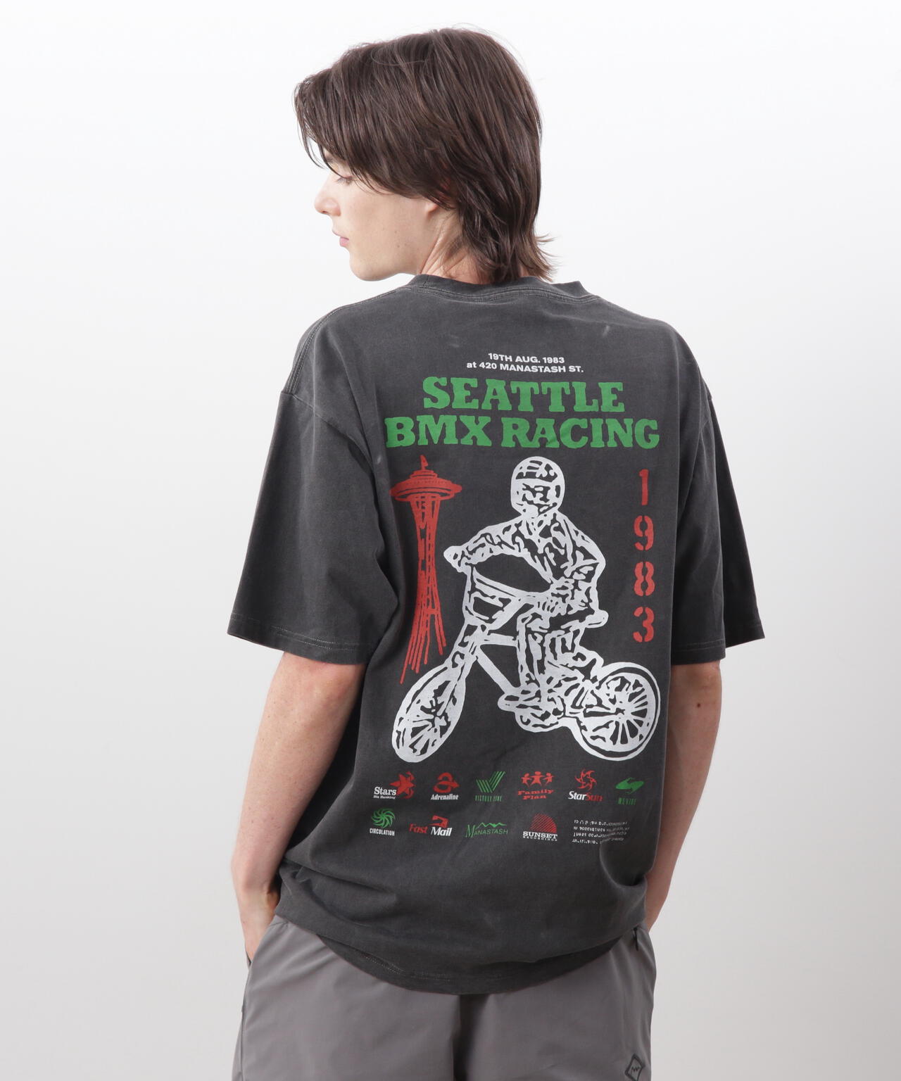 MANASTASH/マナスタッシュ/PUMICE TEE BMX