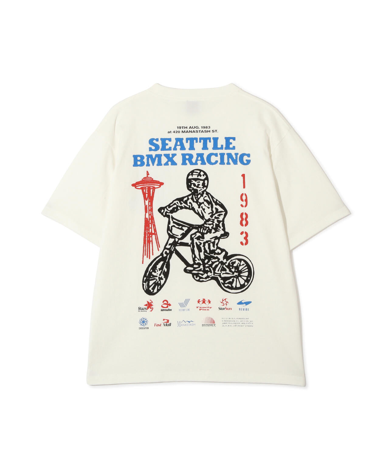 MANASTASH/マナスタッシュ/PUMICE TEE BMX