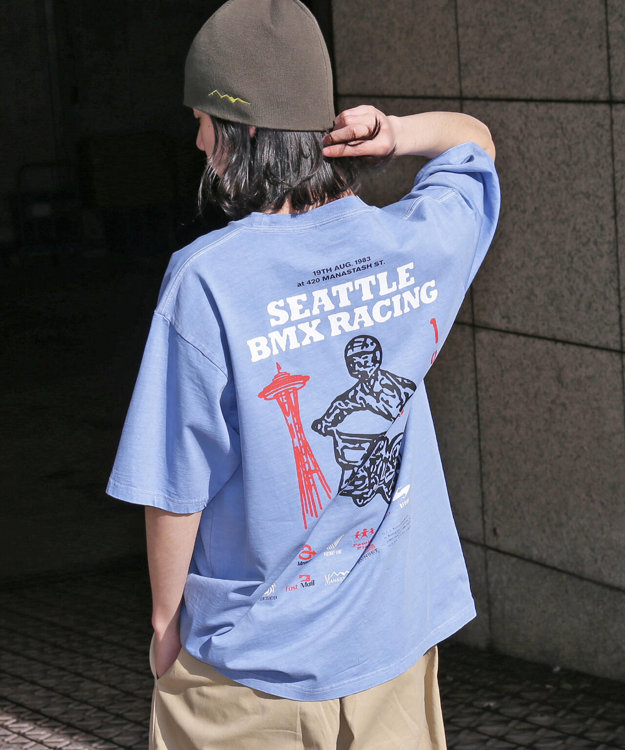 MANASTASH/マナスタッシュ/PUMICE TEE BMX