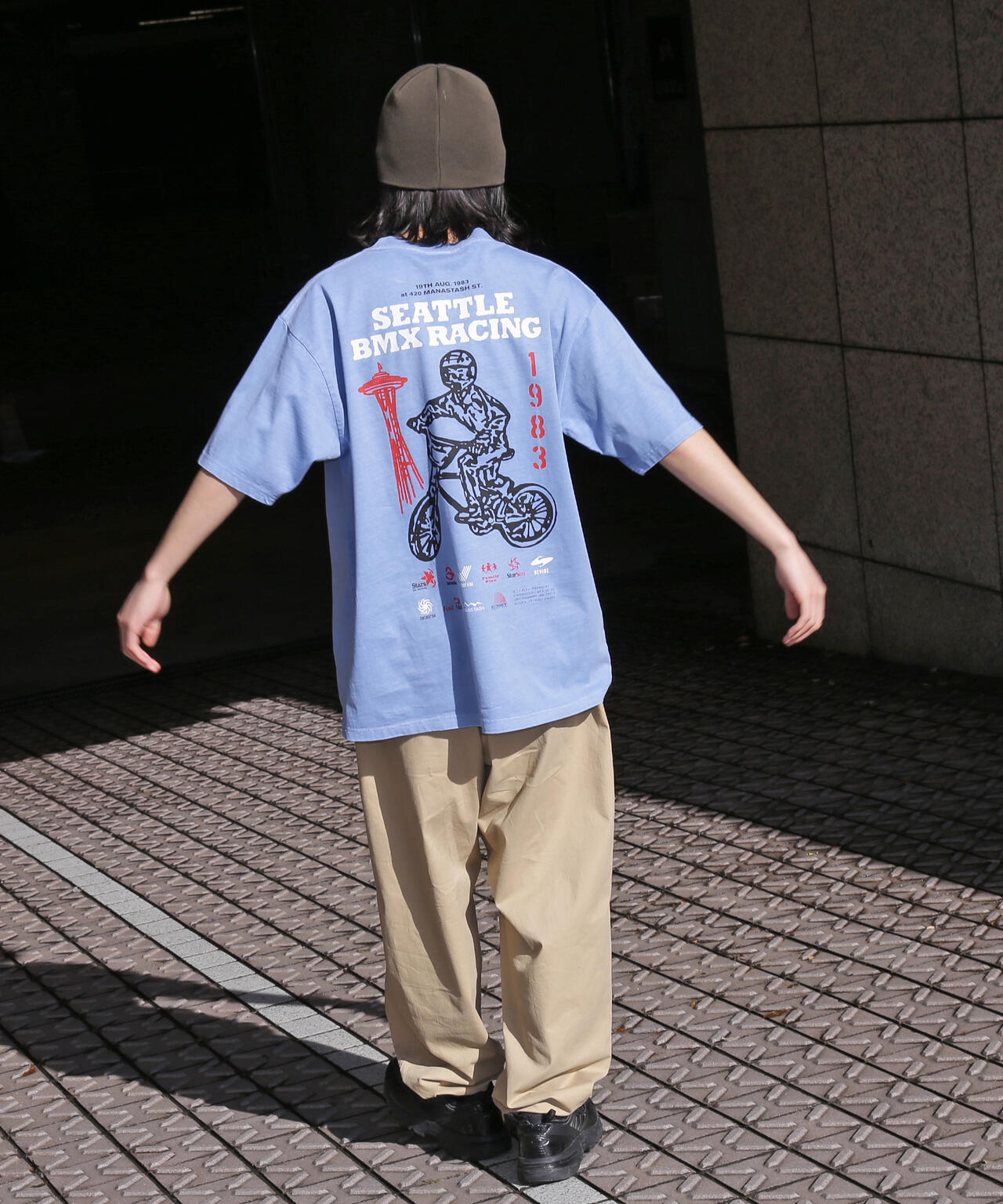 MANASTASH/マナスタッシュ/PUMICE TEE BMX