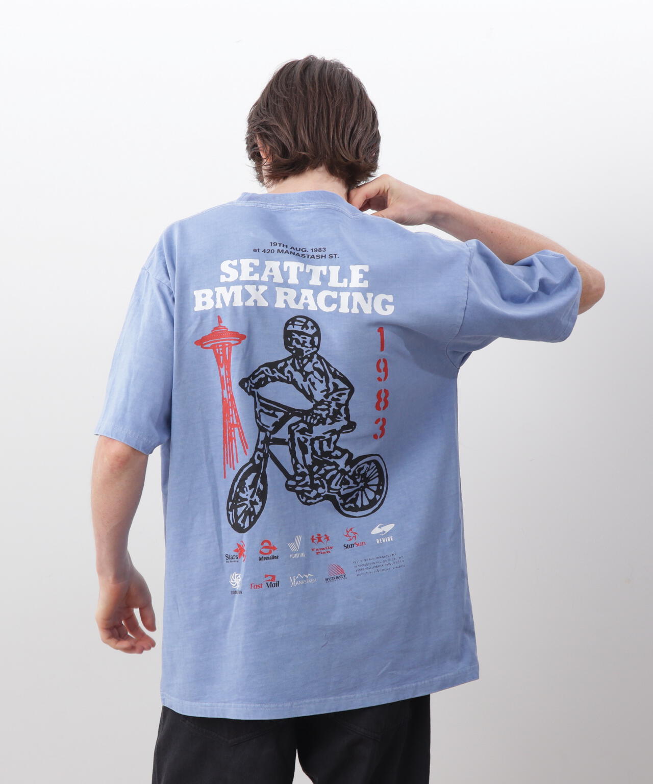 MANASTASH/マナスタッシュ/PUMICE TEE BMX