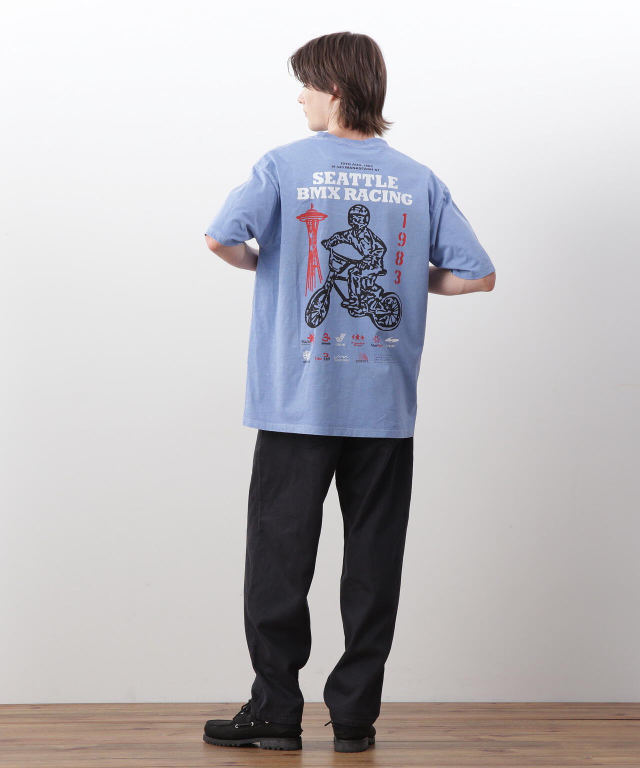 MANASTASH/マナスタッシュ/PUMICE TEE BMX