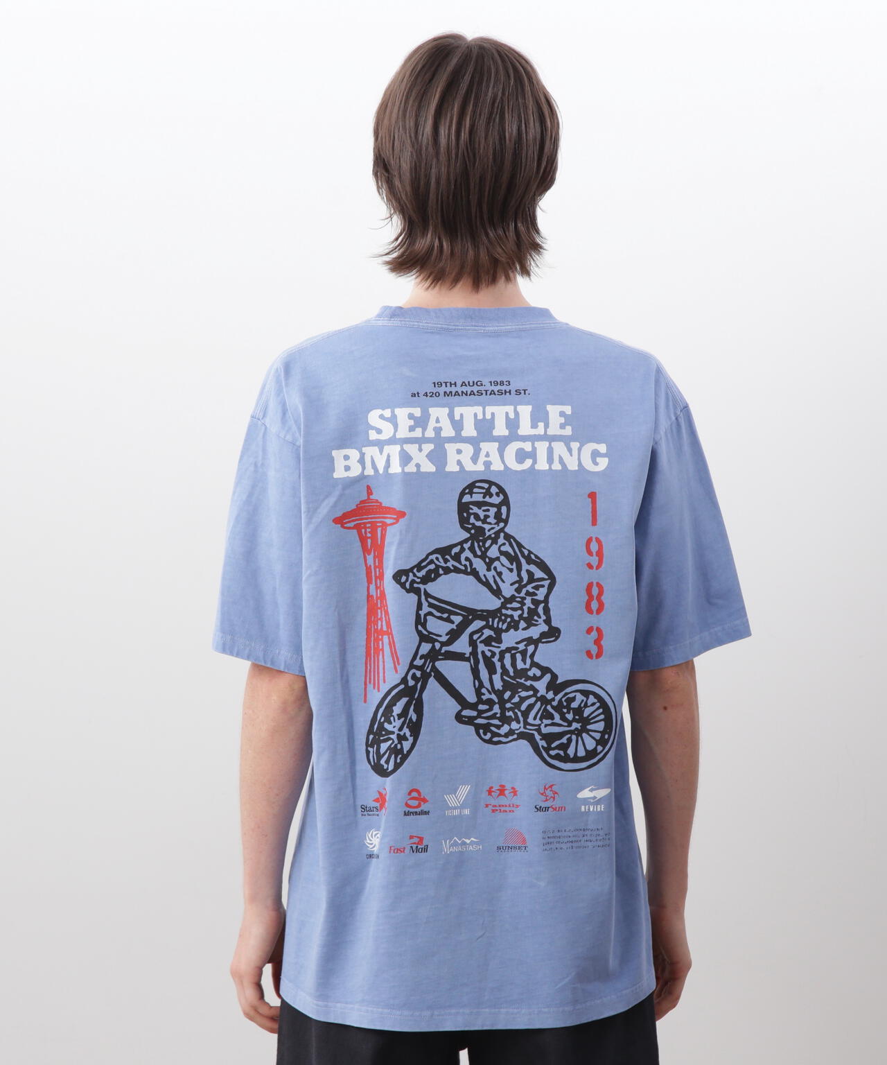 MANASTASH/マナスタッシュ/PUMICE TEE BMX