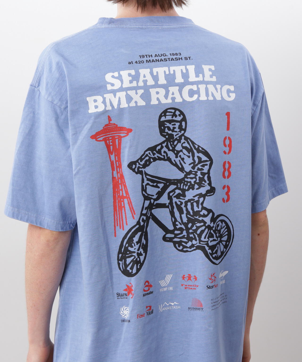 MANASTASH/マナスタッシュ/PUMICE TEE BMX