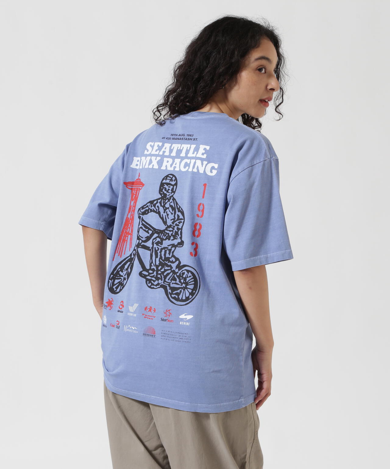 MANASTASH/マナスタッシュ/PUMICE TEE BMX