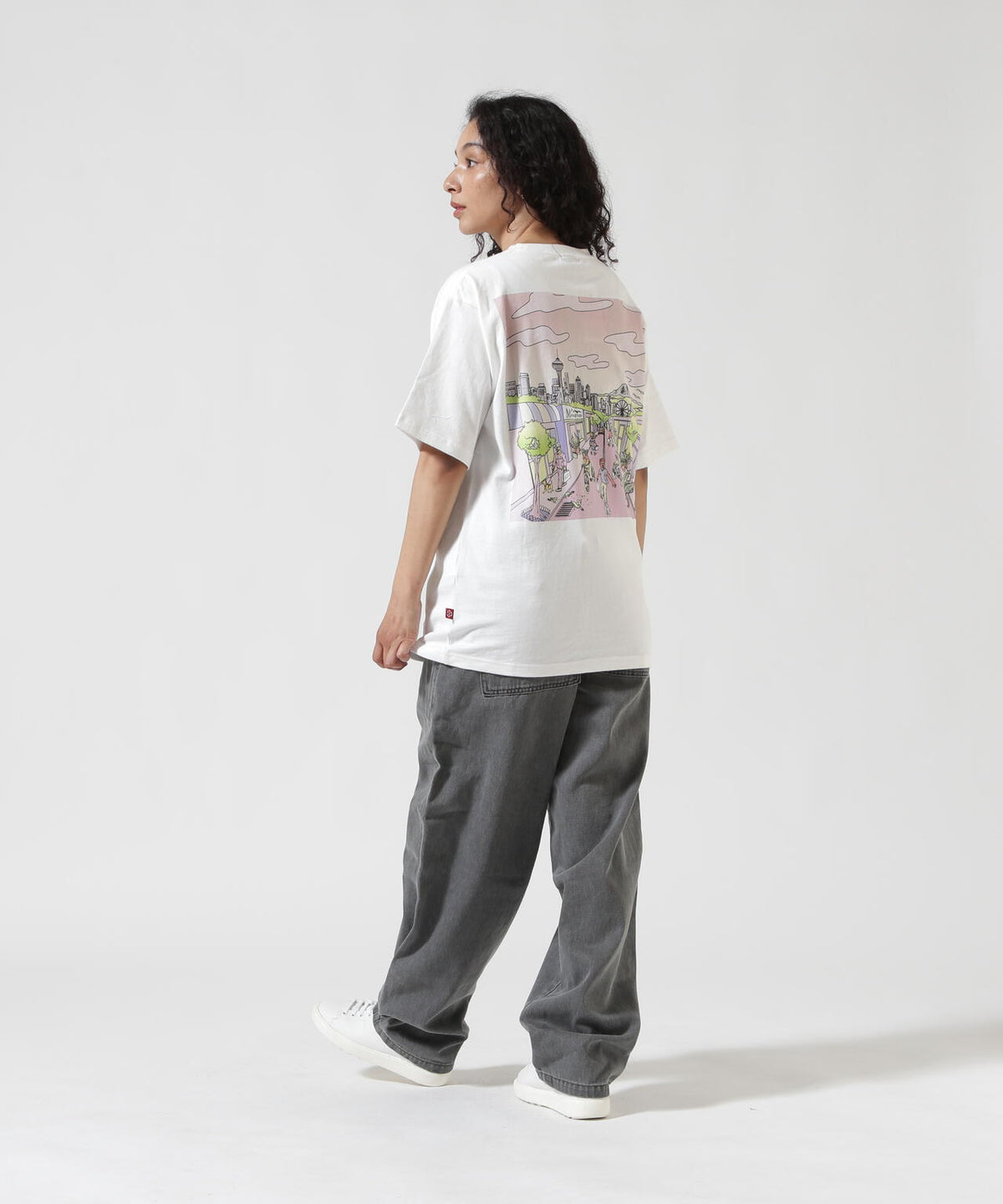 MANASTASH/マナスタッシュ/RE:CTN L/S TEE DT SEATTLE