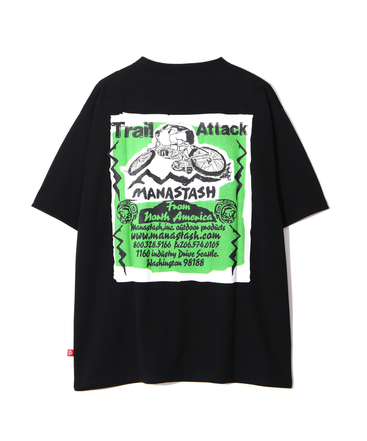 MANASTASH/マナスタッシュ/RE:POLY TEE TRAIL ATTACK