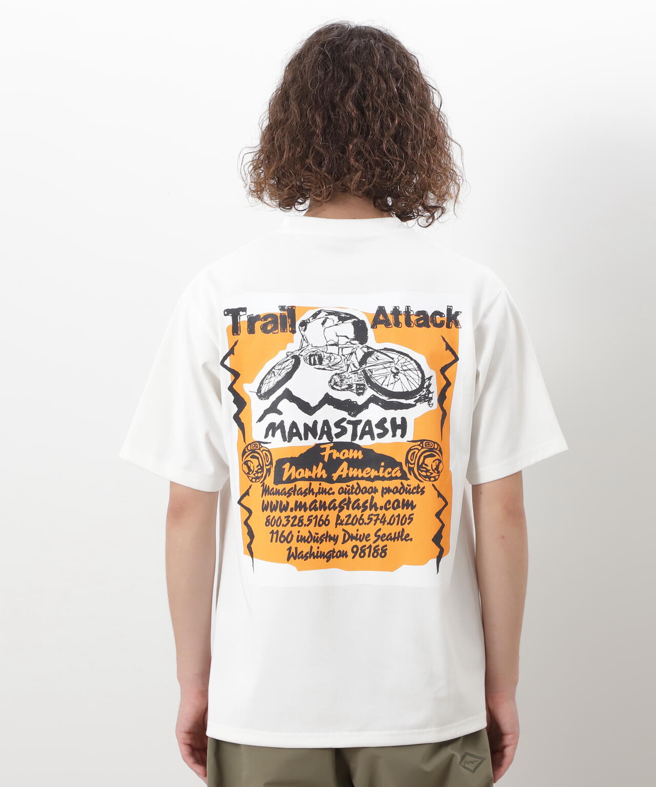 MANASTASH/マナスタッシュ/RE:POLY TEE TRAIL ATTACK
