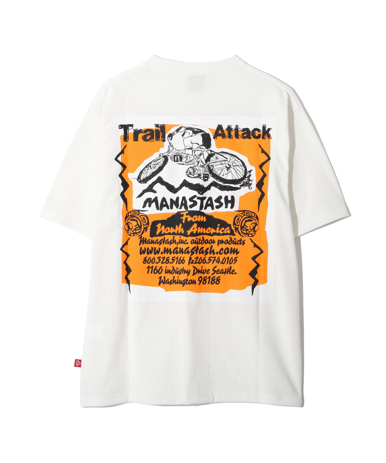 MANASTASH/マナスタッシュ/RE:POLY TEE TRAIL ATTACK