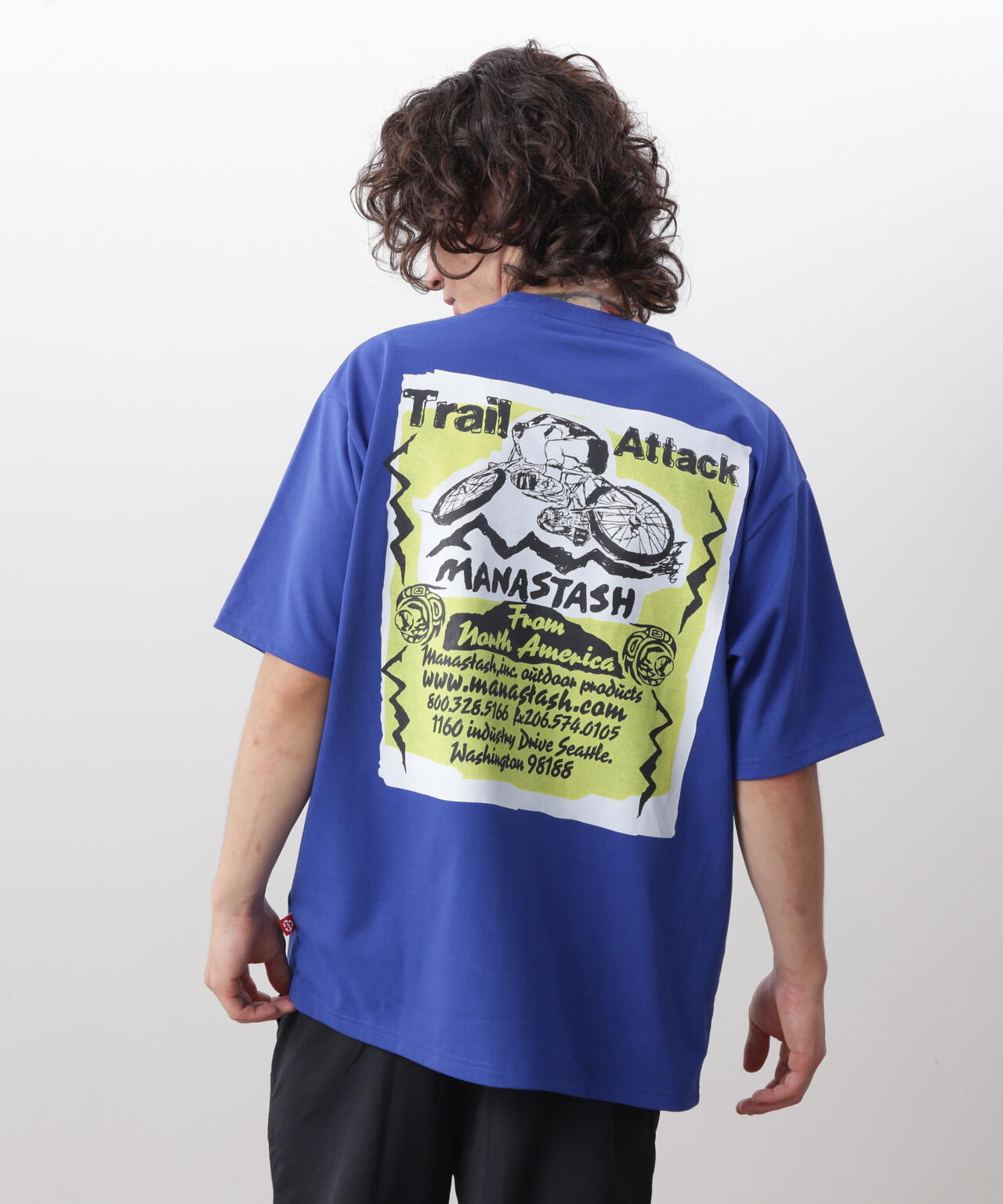 MANASTASH/マナスタッシュ/RE:POLY TEE TRAIL ATTACK