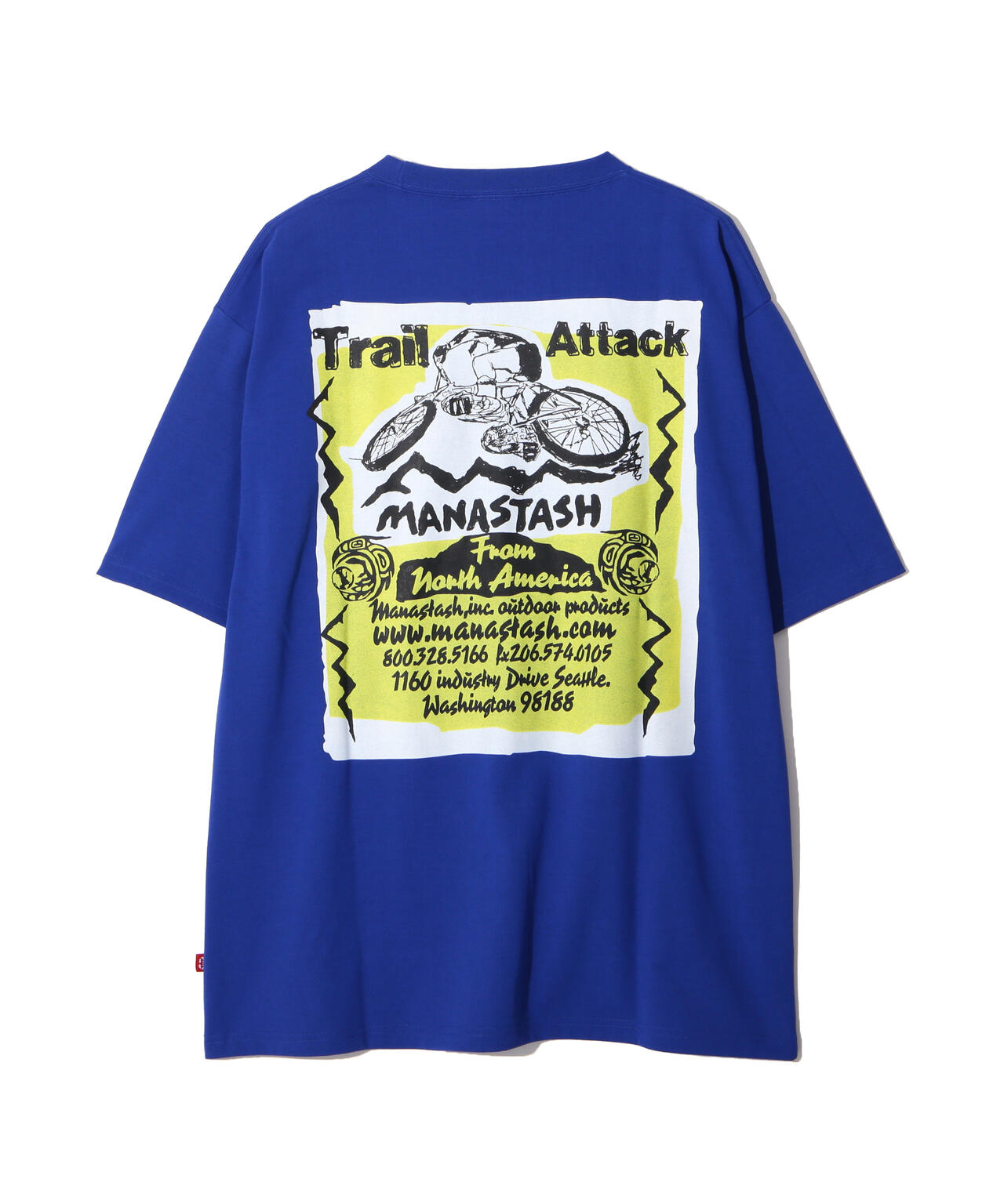 MANASTASH/マナスタッシュ/RE:POLY TEE TRAIL ATTACK