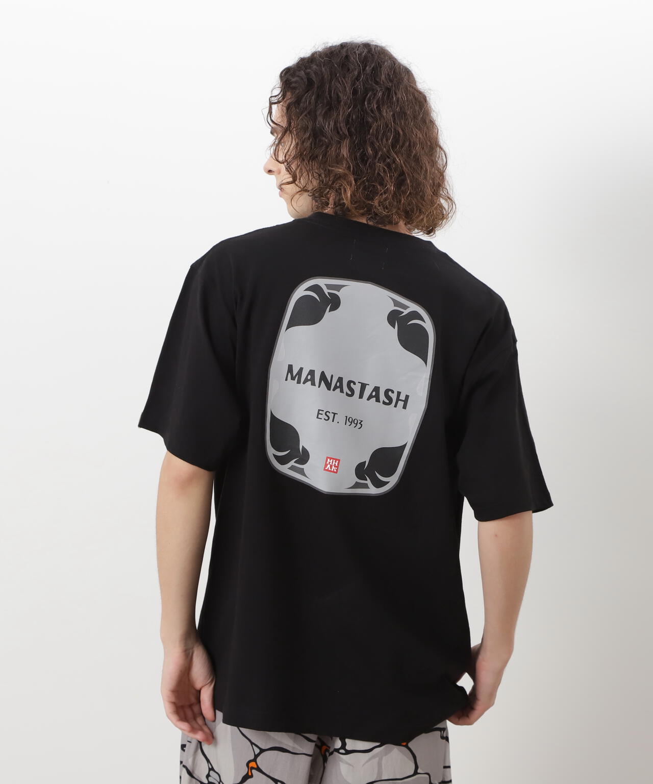 MANASTASH/マナスタッシュ/MHAK LOGO POCKET TEE