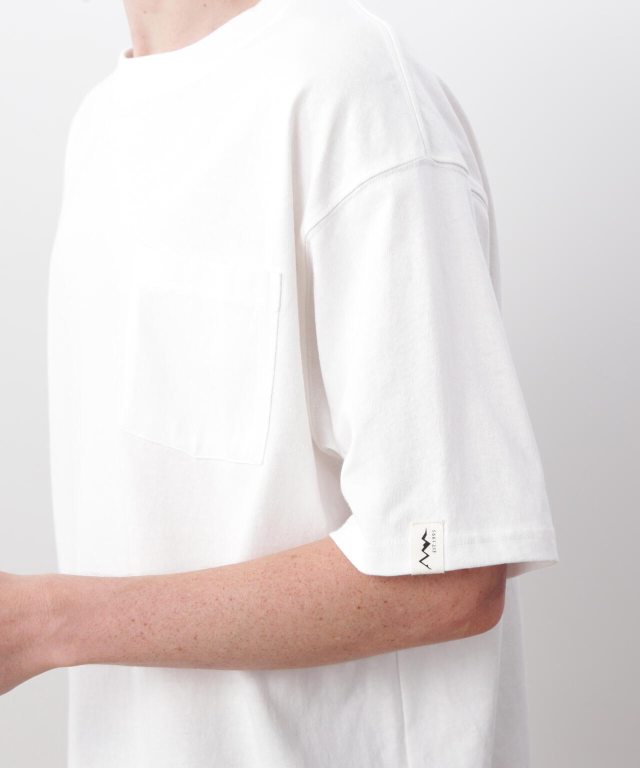 MANASTASH/マナスタッシュ/MHAK LOGO POCKET TEE