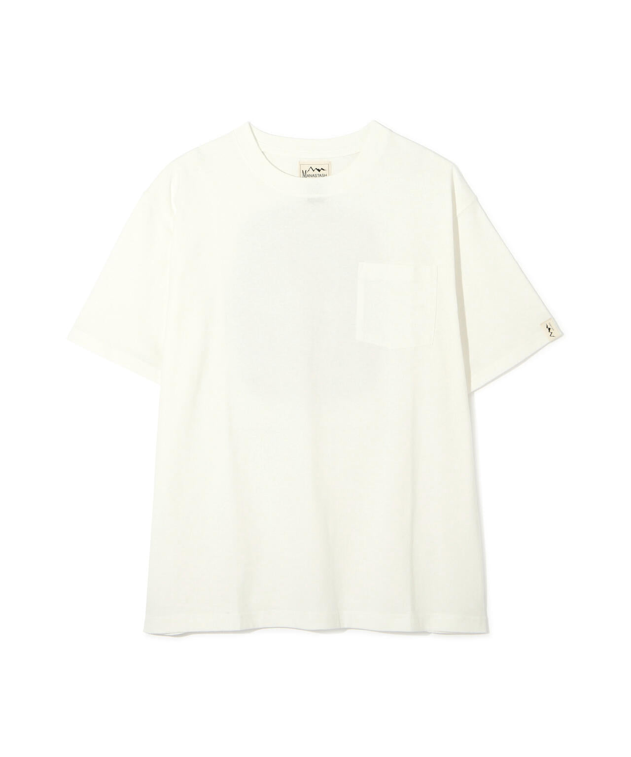 MANASTASH/マナスタッシュ/MHAK LOGO POCKET TEE