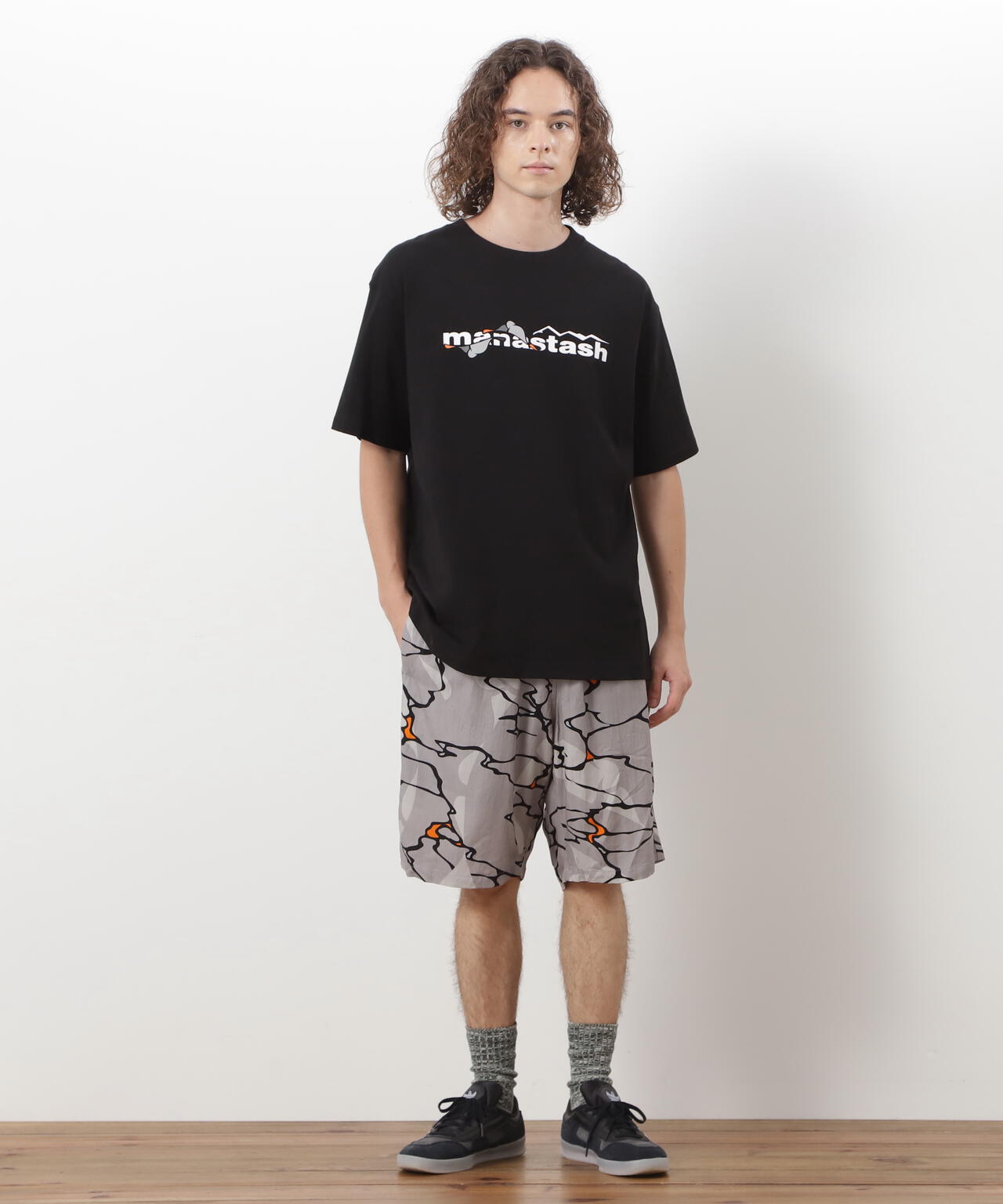 MANASTASH/マナスタッシュ/MHAK LOGO TEE