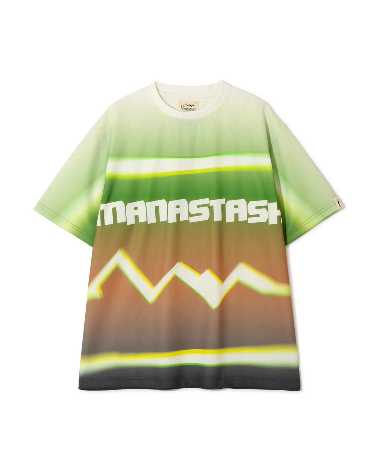 MANASTASH/マナスタッシュ/ALLOVER GRADIENT LOGO TOP