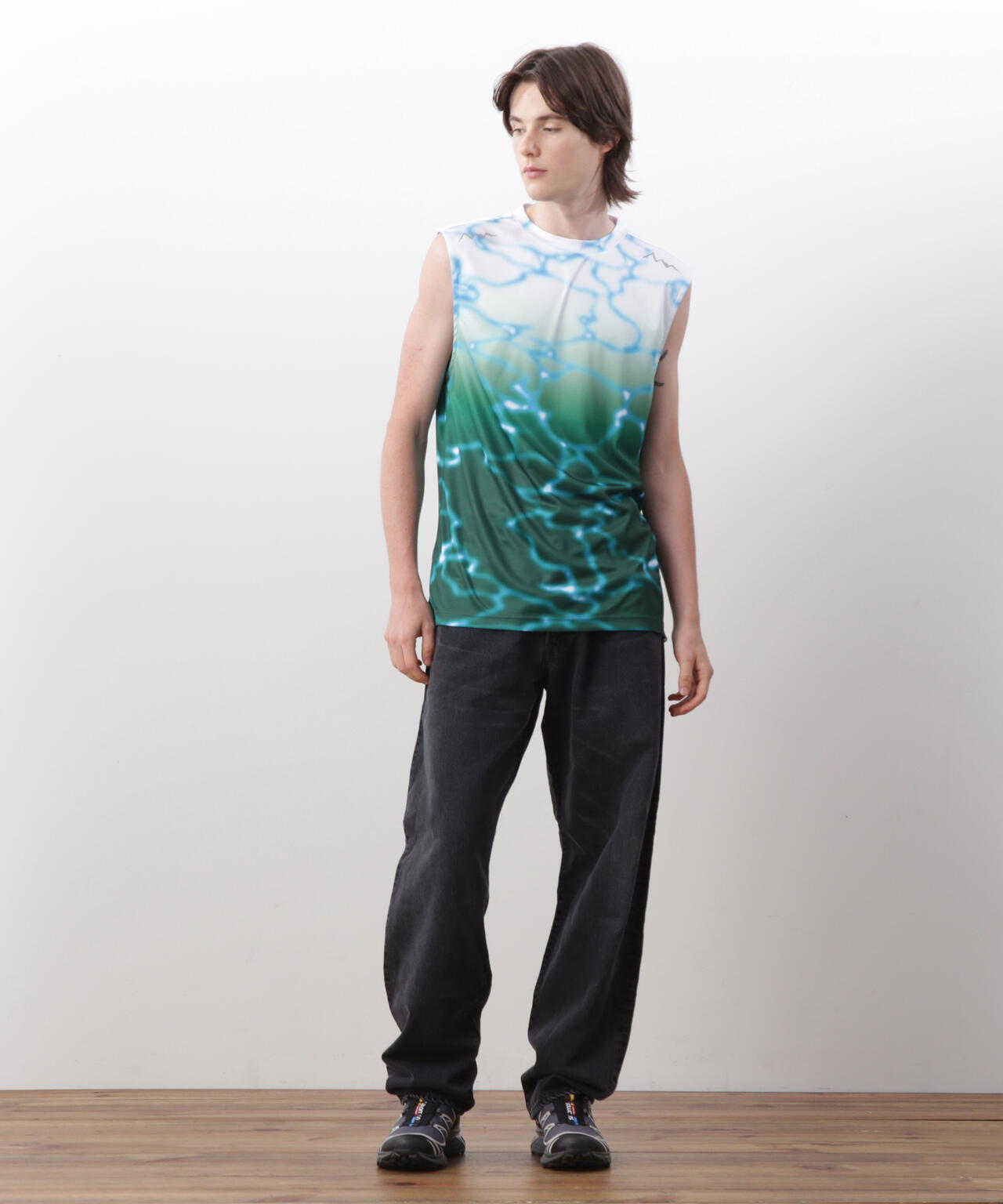 MANASTASH/マナスタッシュ/LITHIUM TIE DYE SLEEVELESS TOP