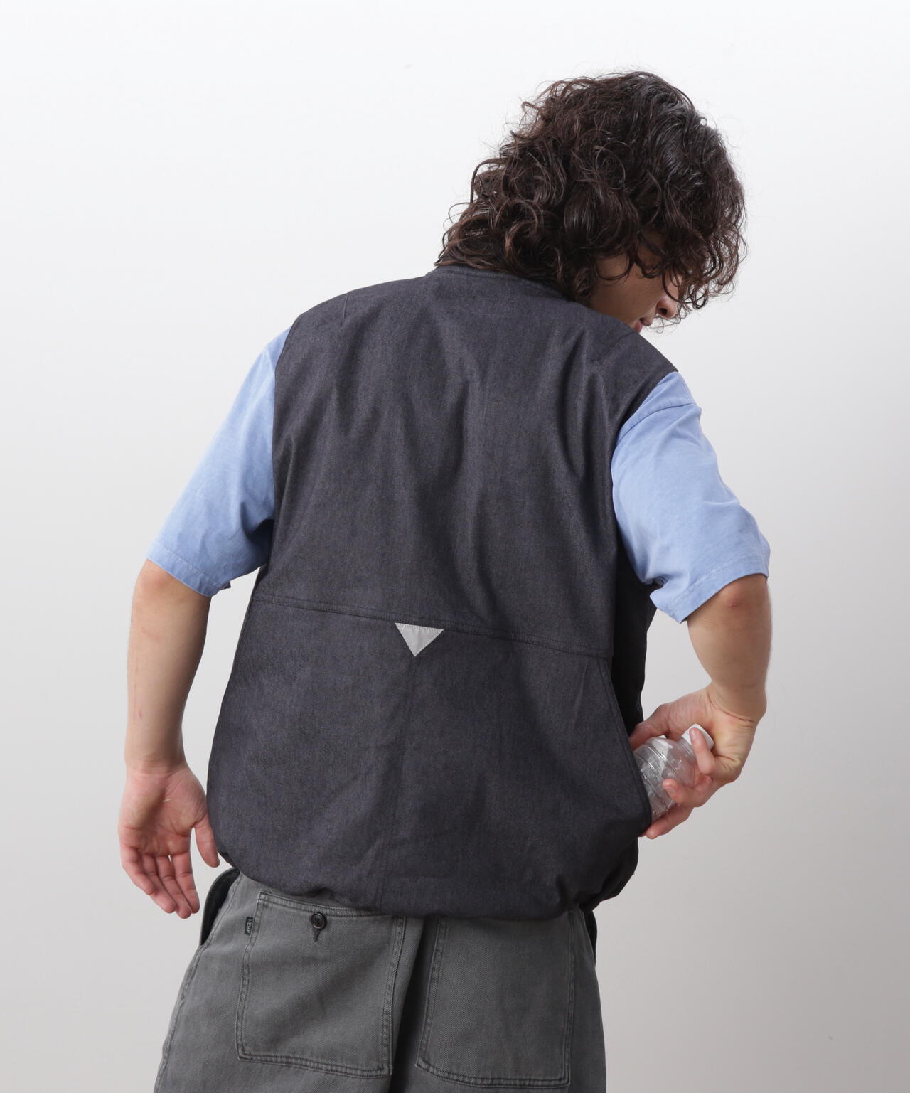 MANASTASH/マナスタッシュ/PATCHED LOGO WORK VEST