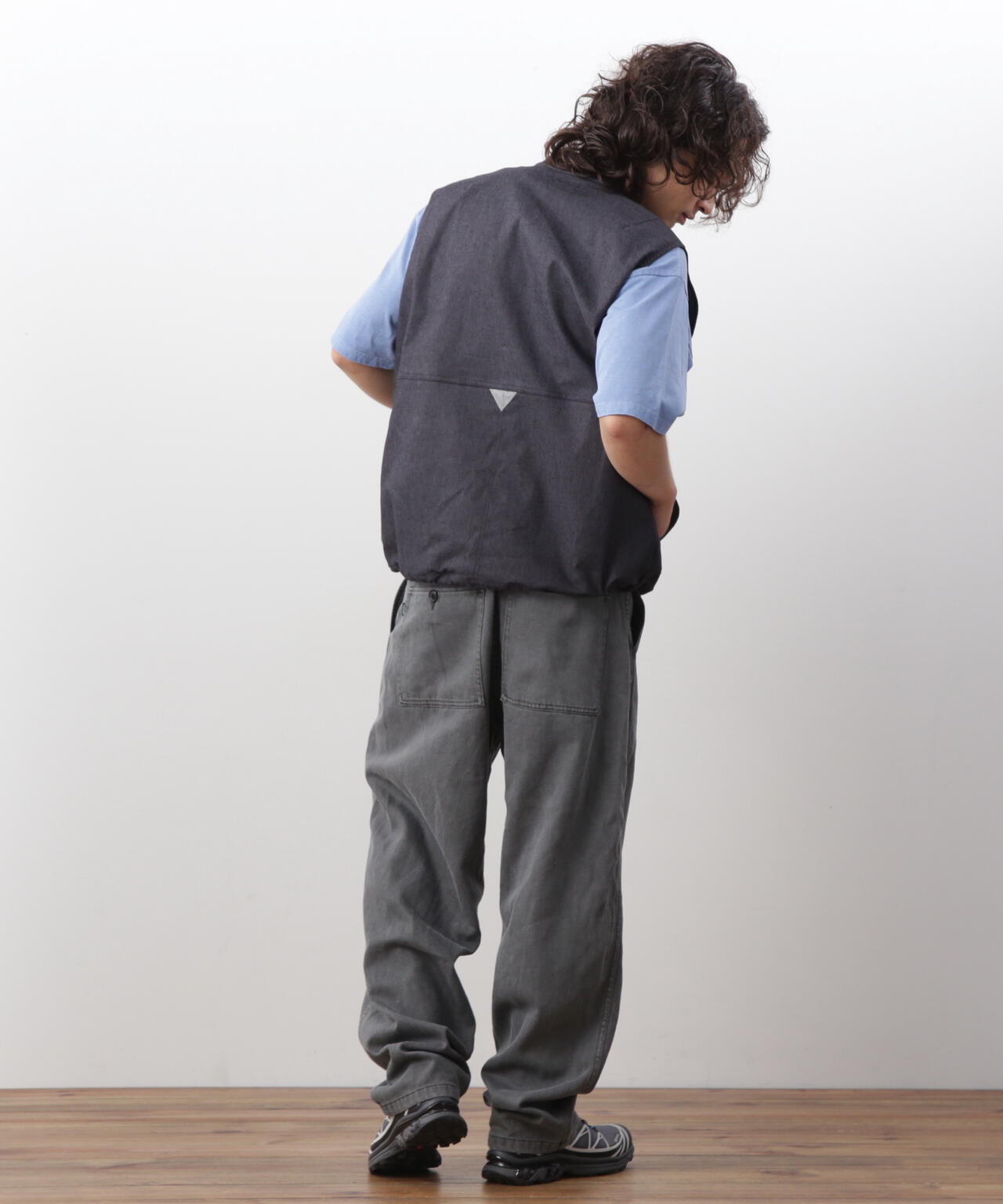 MANASTASH/マナスタッシュ/PATCHED LOGO WORK VEST