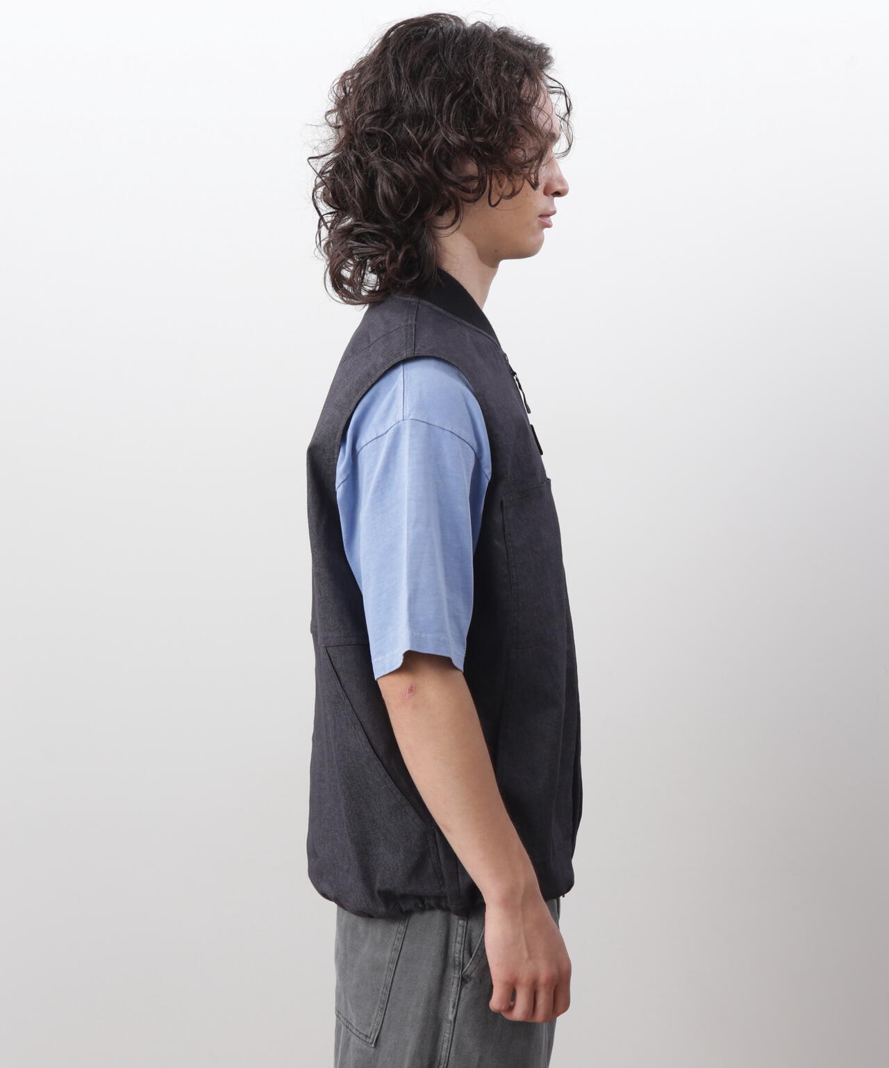 MANASTASH/マナスタッシュ/PATCHED LOGO WORK VEST