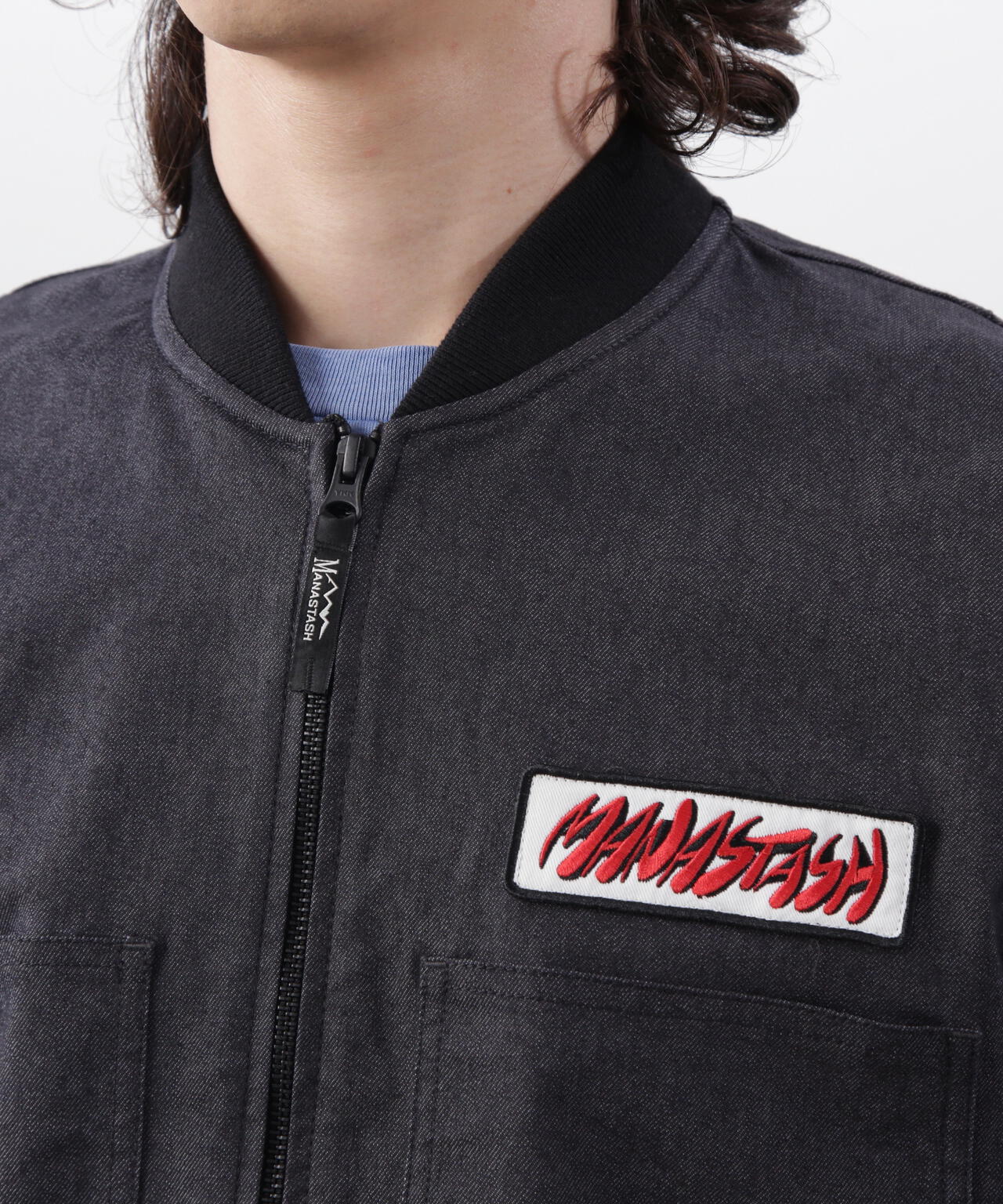 MANASTASH/マナスタッシュ/PATCHED LOGO WORK VEST