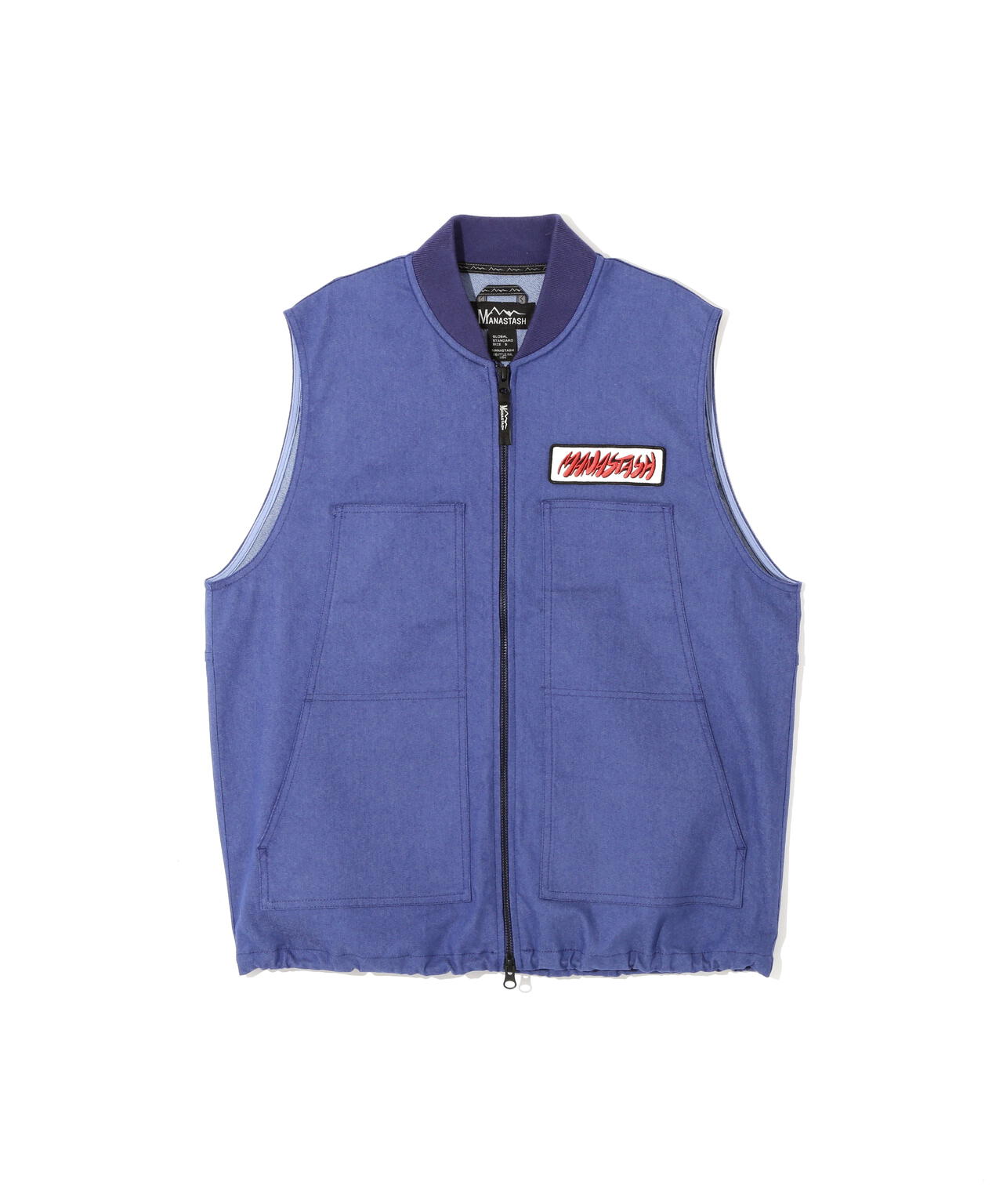 MANASTASH/マナスタッシュ/PATCHED LOGO WORK VEST