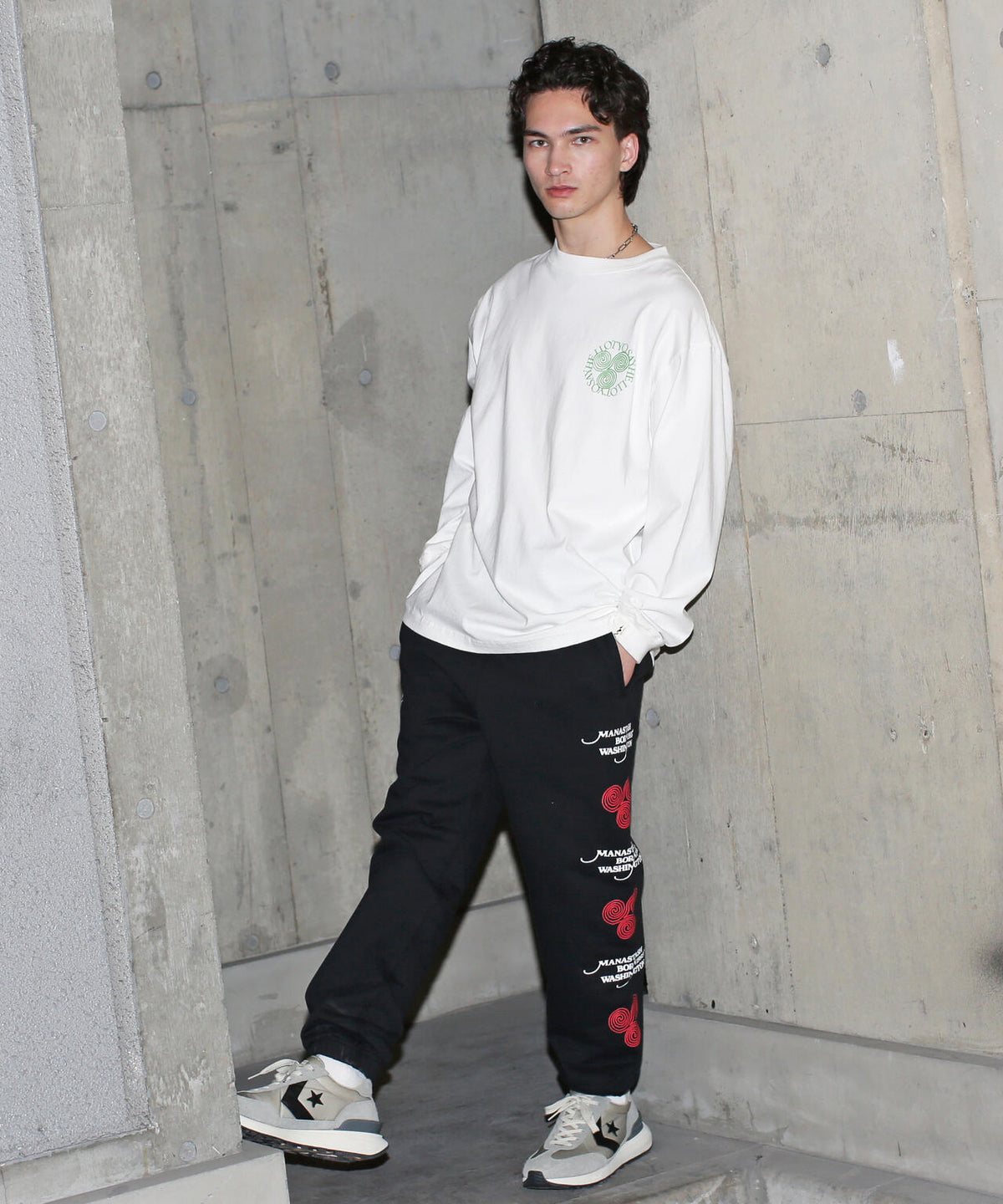 MANASTASH/マナスタッシュ/SAYHELLO SWEAT PANTS