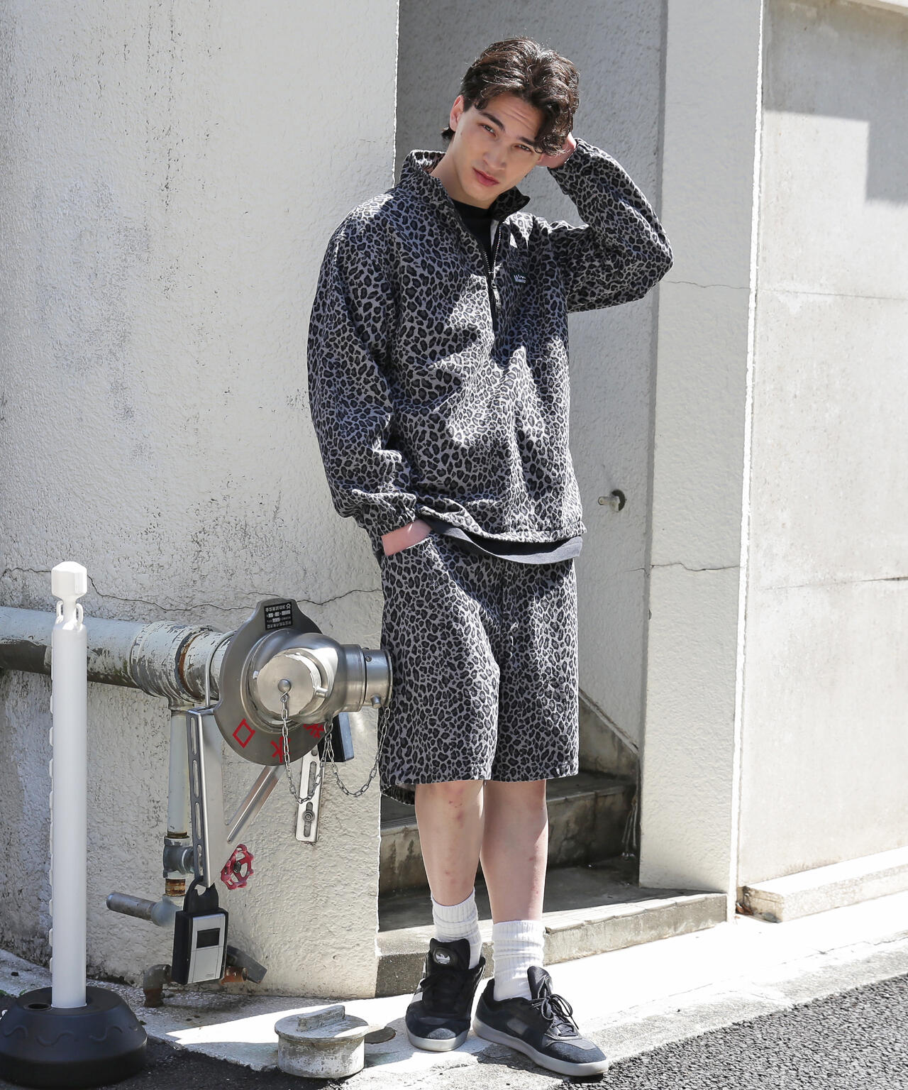 MANASTASH/マナスタッシュ/HEMP TWILL SHORT LEOPARD