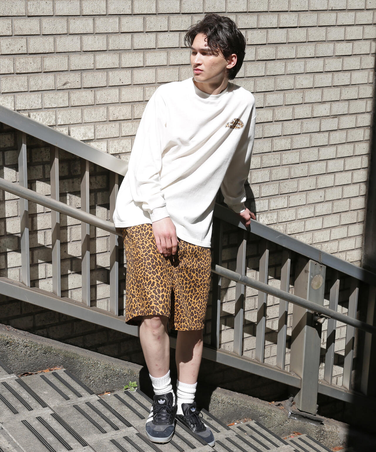 MANASTASH/マナスタッシュ/HEMP TWILL SHORT LEOPARD