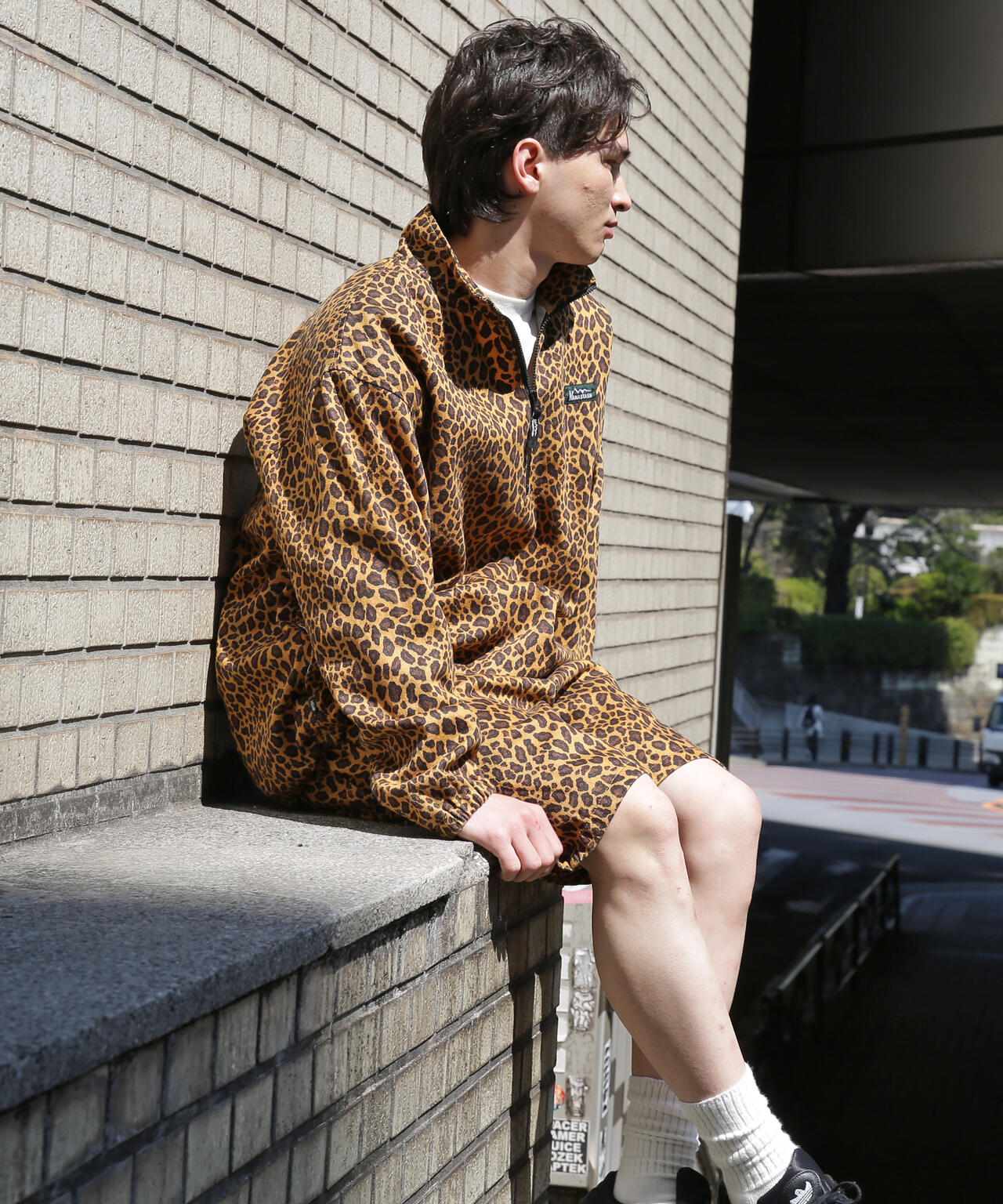 MANASTASH/マナスタッシュ/HEMP TWILL SHORT LEOPARD