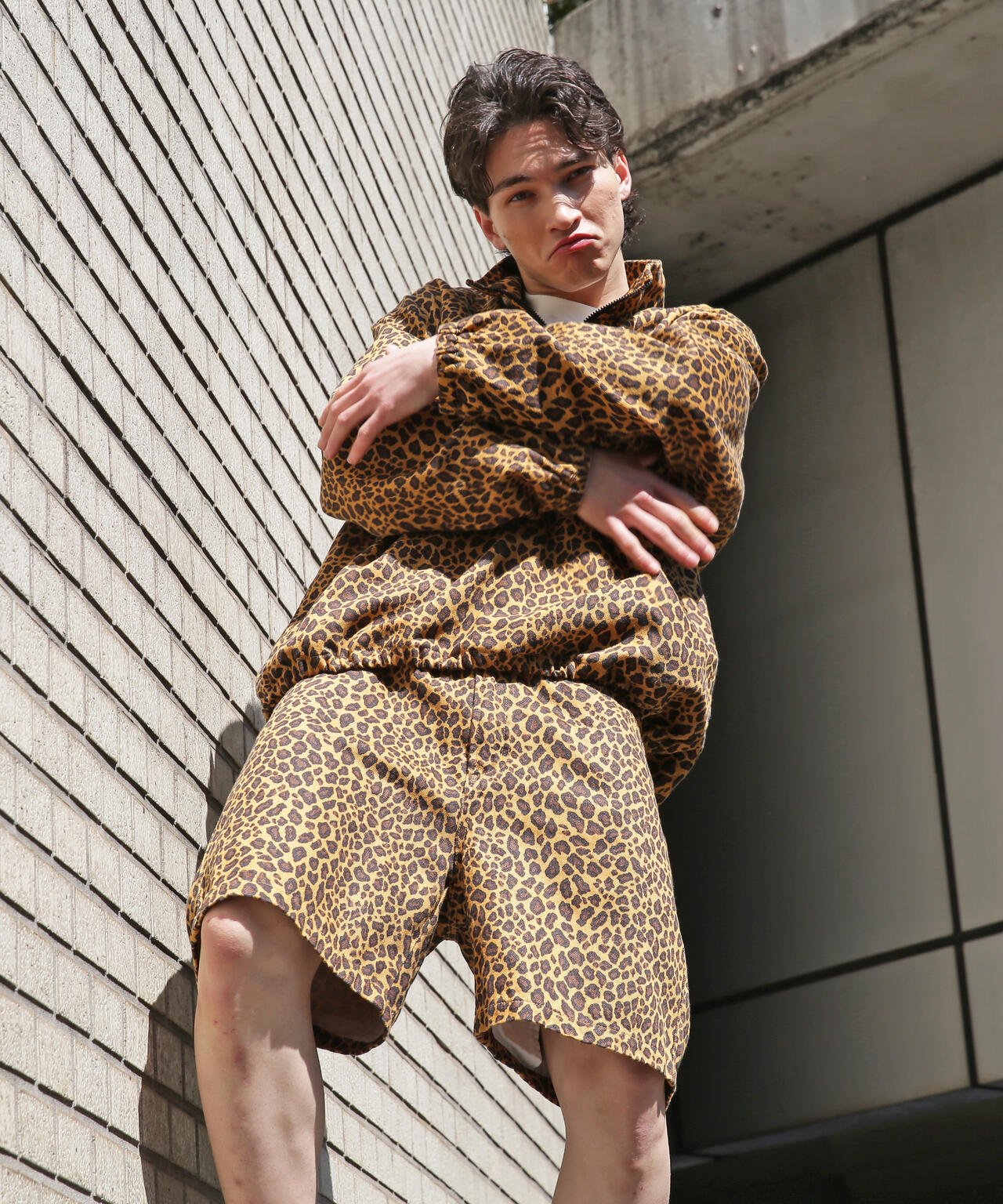 MANASTASH/マナスタッシュ/HEMP TWILL SHORT LEOPARD