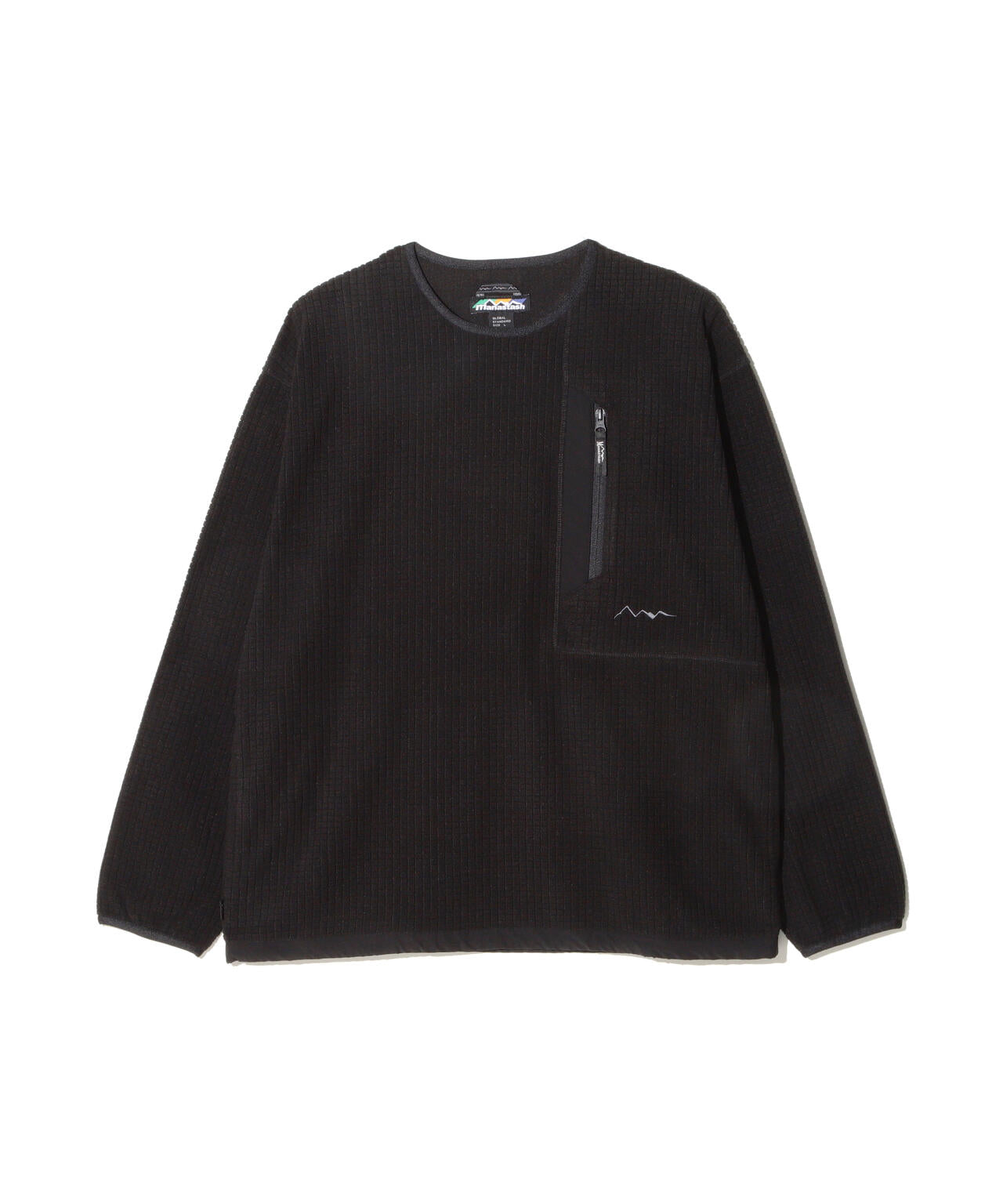 MANASTASH/マナスタッシュ/GRID FLEECE CREW