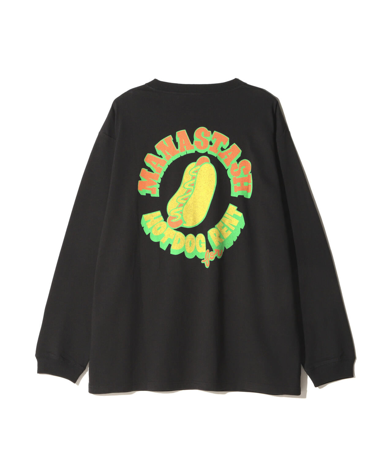 MANASTASH/マナスタッシュ/HEMP L/S TEE ORIGINAL LOGO