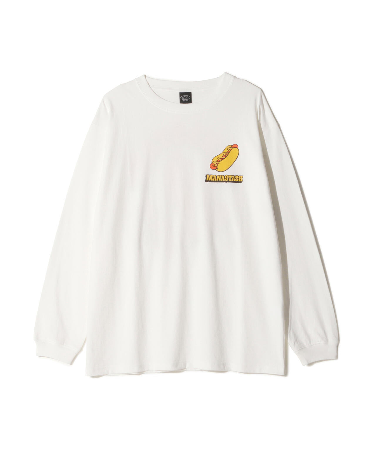 MANASTASH/マナスタッシュ/HEMP L/S TEE ORIGINAL LOGO