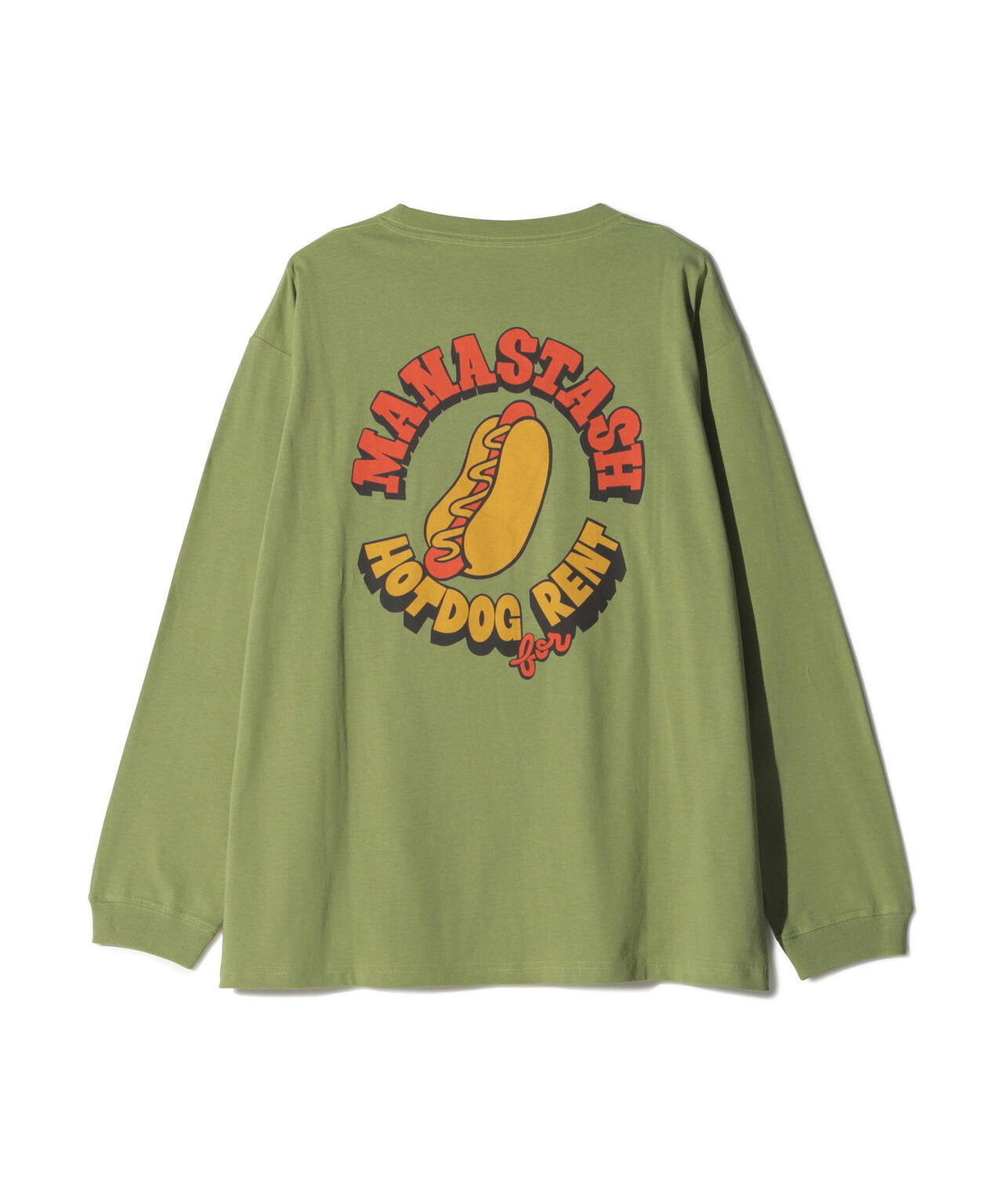 MANASTASH/マナスタッシュ/HEMP L/S TEE ORIGINAL LOGO