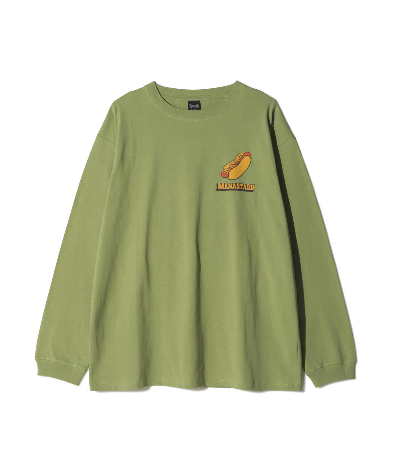 MANASTASH/マナスタッシュ/HEMP L/S TEE ORIGINAL LOGO