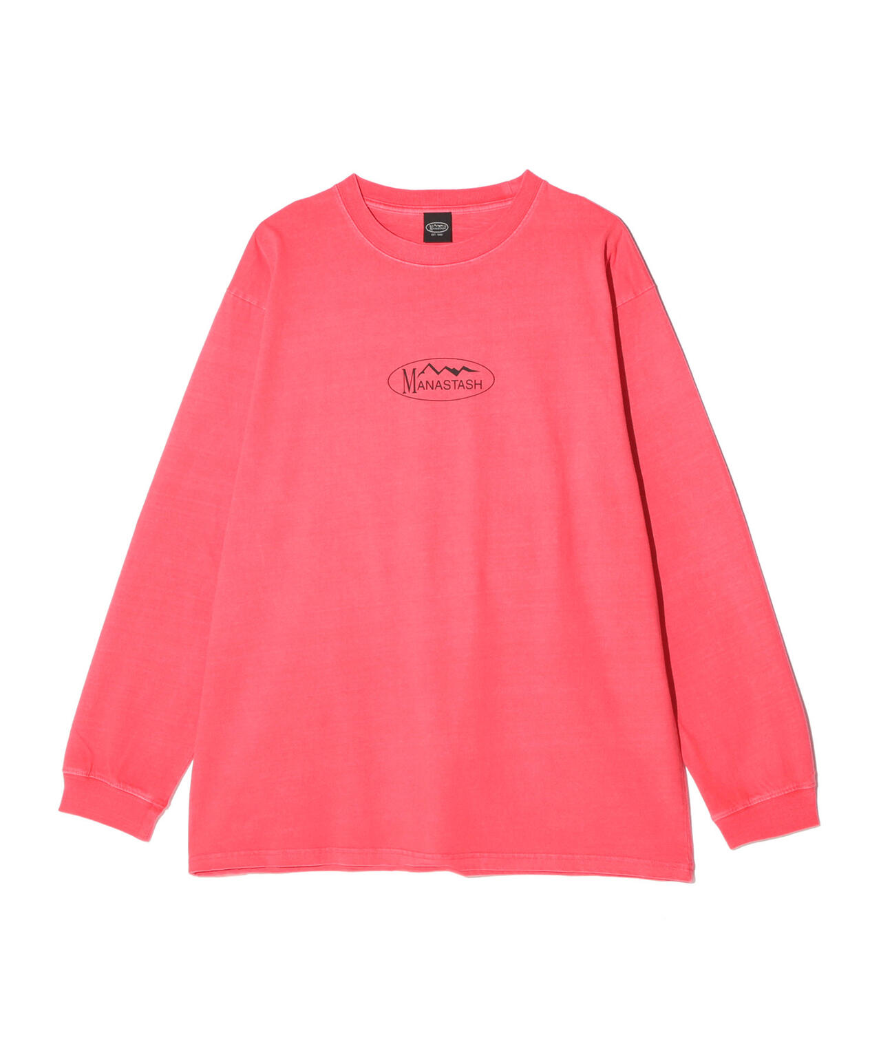 MANASTASH/マナスタッシュ/PUMICE L/S TEE METALLIC LOGO