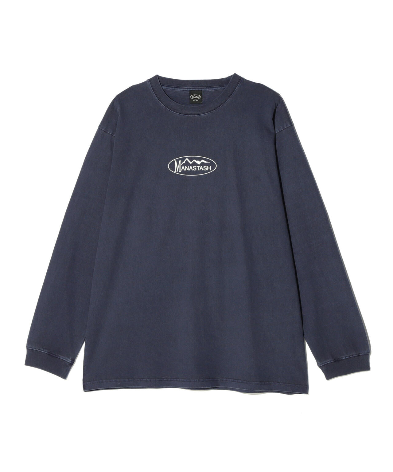 MANASTASH/マナスタッシュ/PUMICE L/S TEE METALLIC LOGO