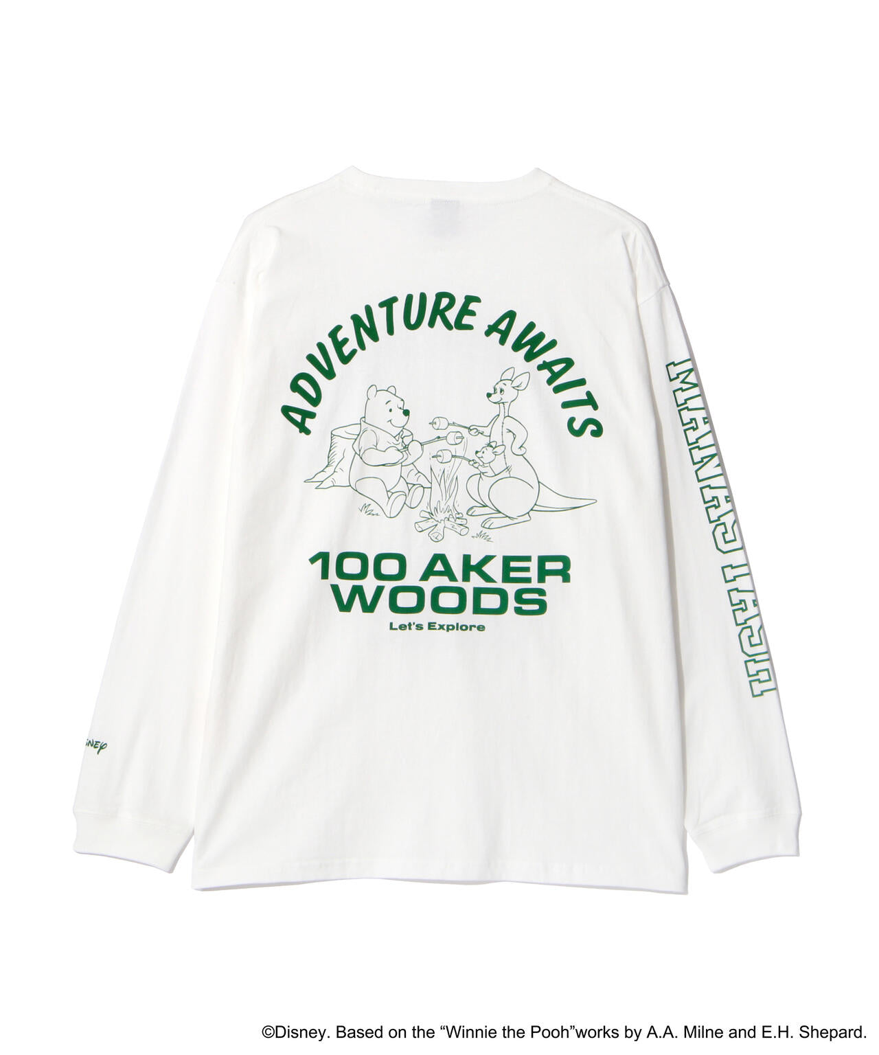 MANASTASH/マナスタッシュ/WINNIE THE POOH L/S TEE