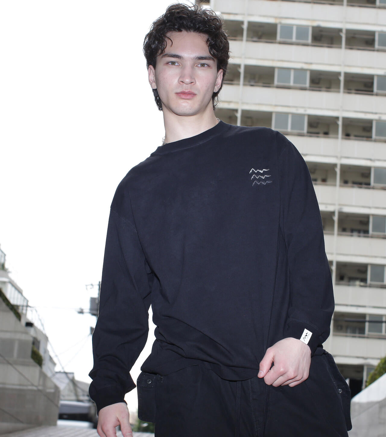 MANASTASH/マナスタッシュ/MANASTASH EMB LOGO L/S TEE