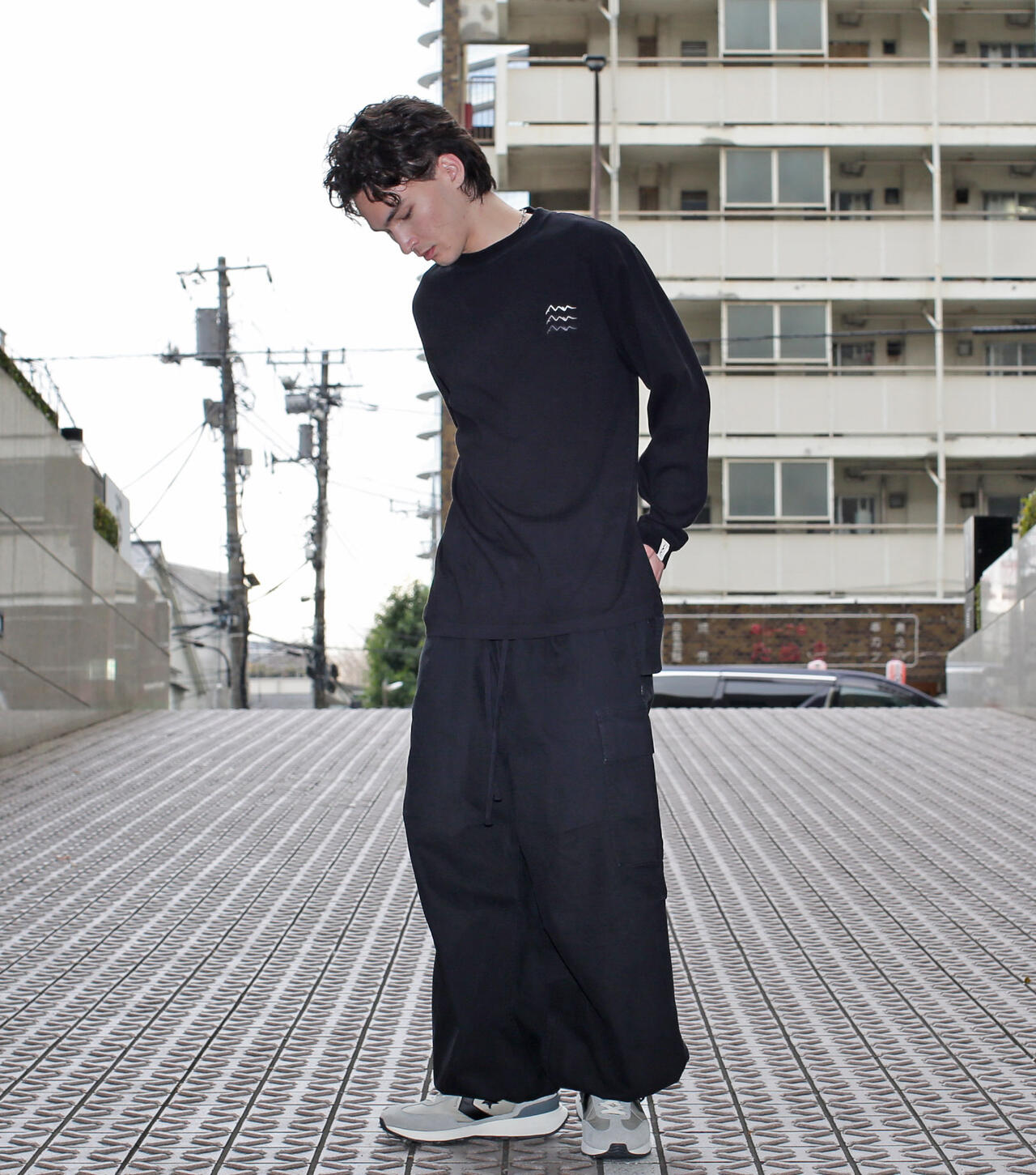 MANASTASH/マナスタッシュ/MANASTASH EMB LOGO L/S TEE