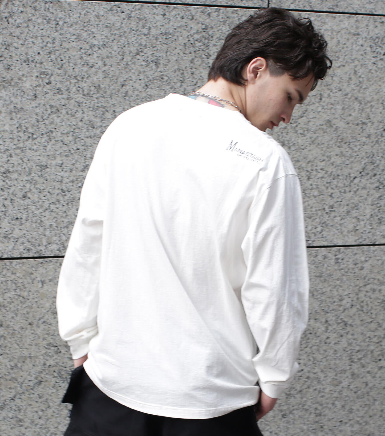 MANASTASH/マナスタッシュ/MANASTASH EMB LOGO L/S TEE