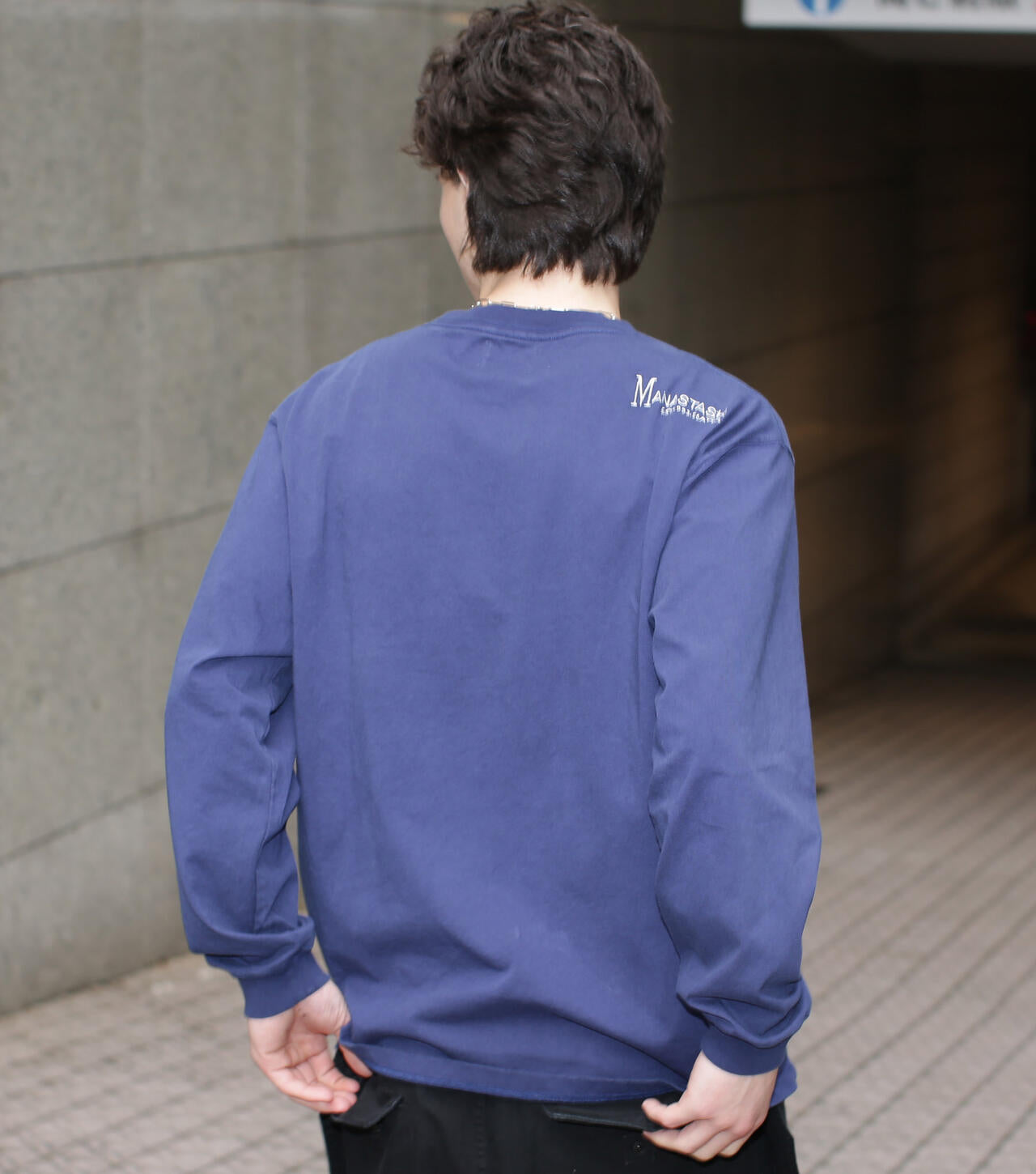MANASTASH/マナスタッシュ/MANASTASH EMB LOGO L/S TEE