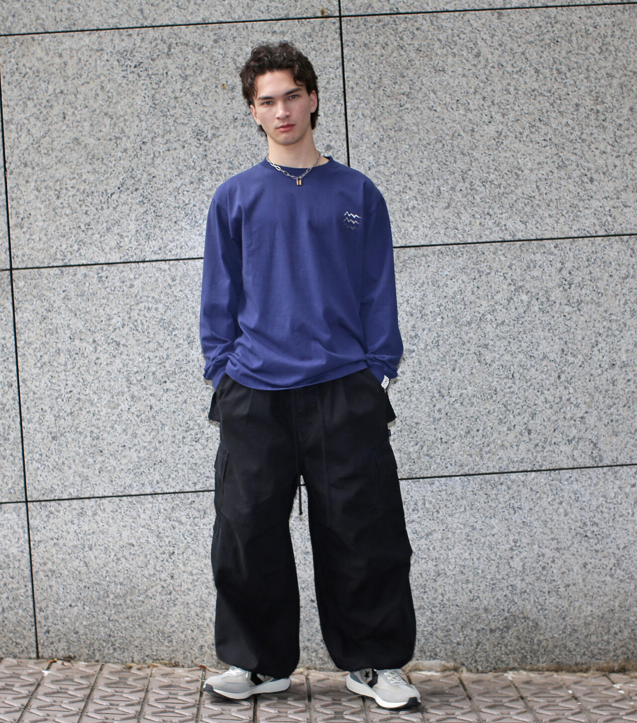 MANASTASH/マナスタッシュ/MANASTASH EMB LOGO L/S TEE