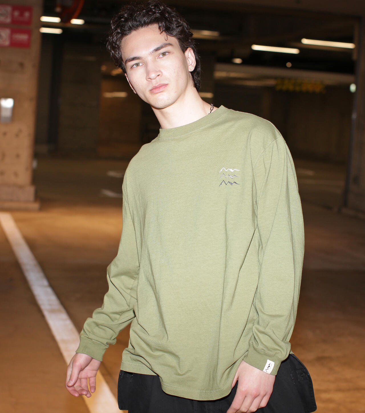 MANASTASH/マナスタッシュ/MANASTASH EMB LOGO L/S TEE