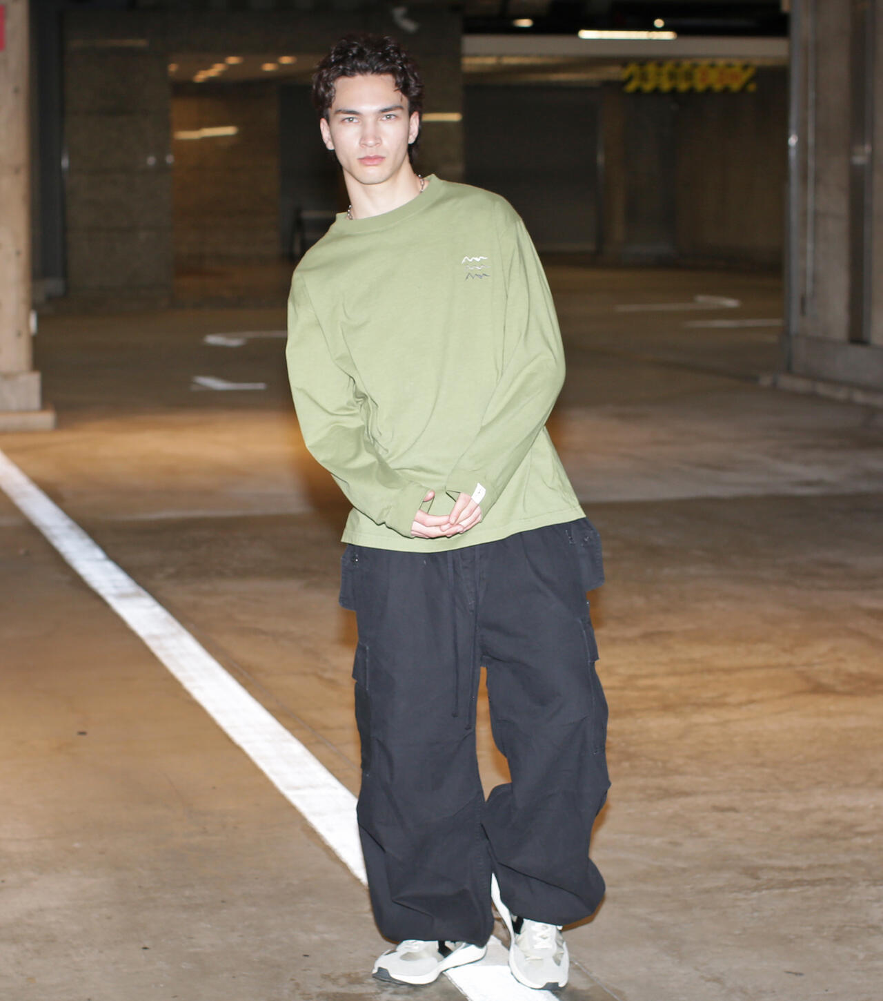 MANASTASH/マナスタッシュ/MANASTASH EMB LOGO L/S TEE